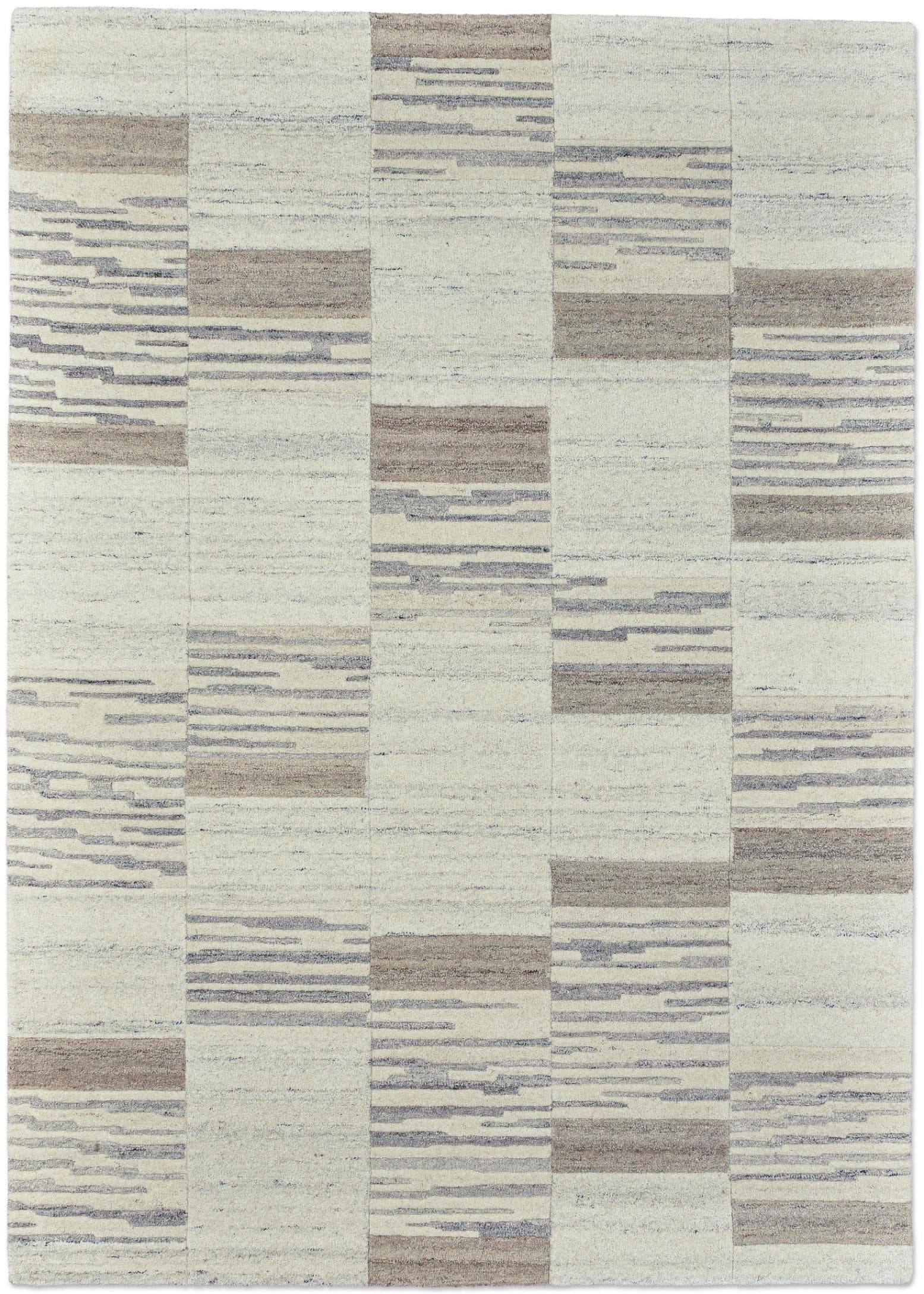 THEKO Wollteppich Royal Natur 5040 Beige Handgetuftet