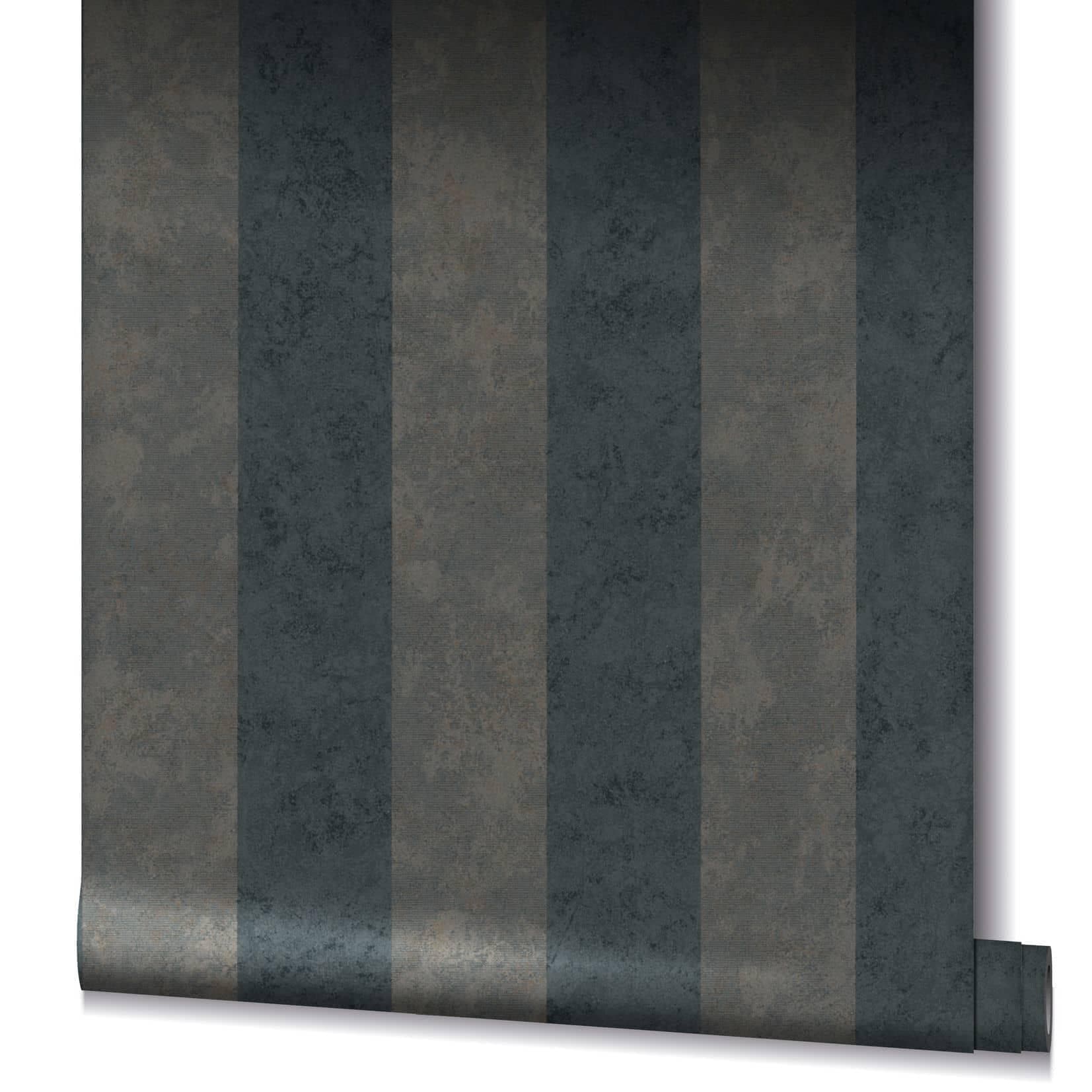 Marburg Vliestapete GZSZ Streifen Tapete Schwarz-Braun