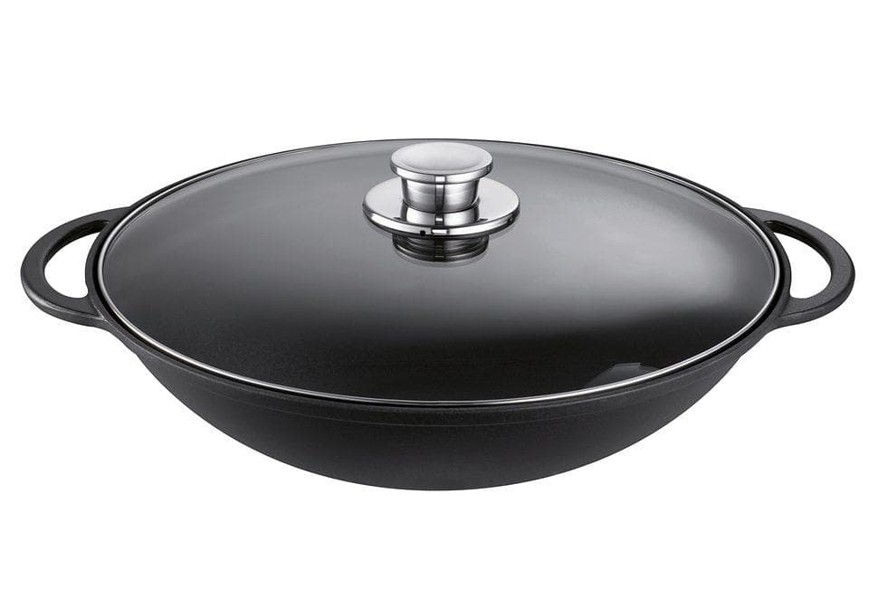 Wok SCHULTE-UFER Rustika 36 cm Gusseisen Induktion