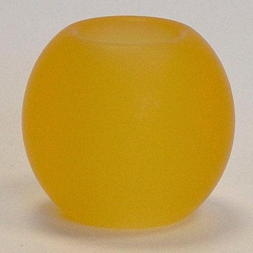 KUTTI Acrylkugel Gelb 25mm Gardinenbefestigungen
