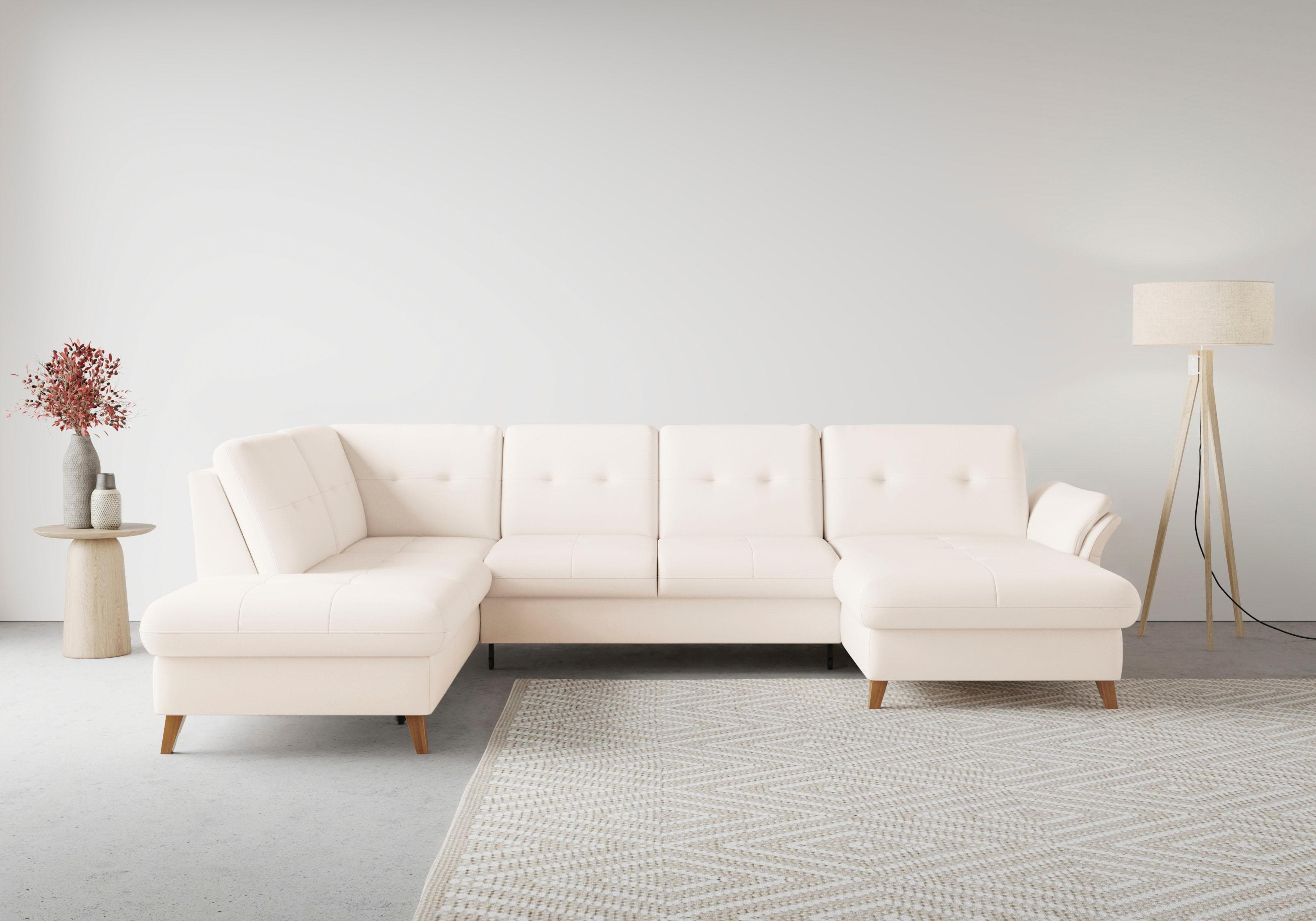 sit&more Göteborg Wohnlandschaft mit Sitztiefenverstellung & Bettfunktion