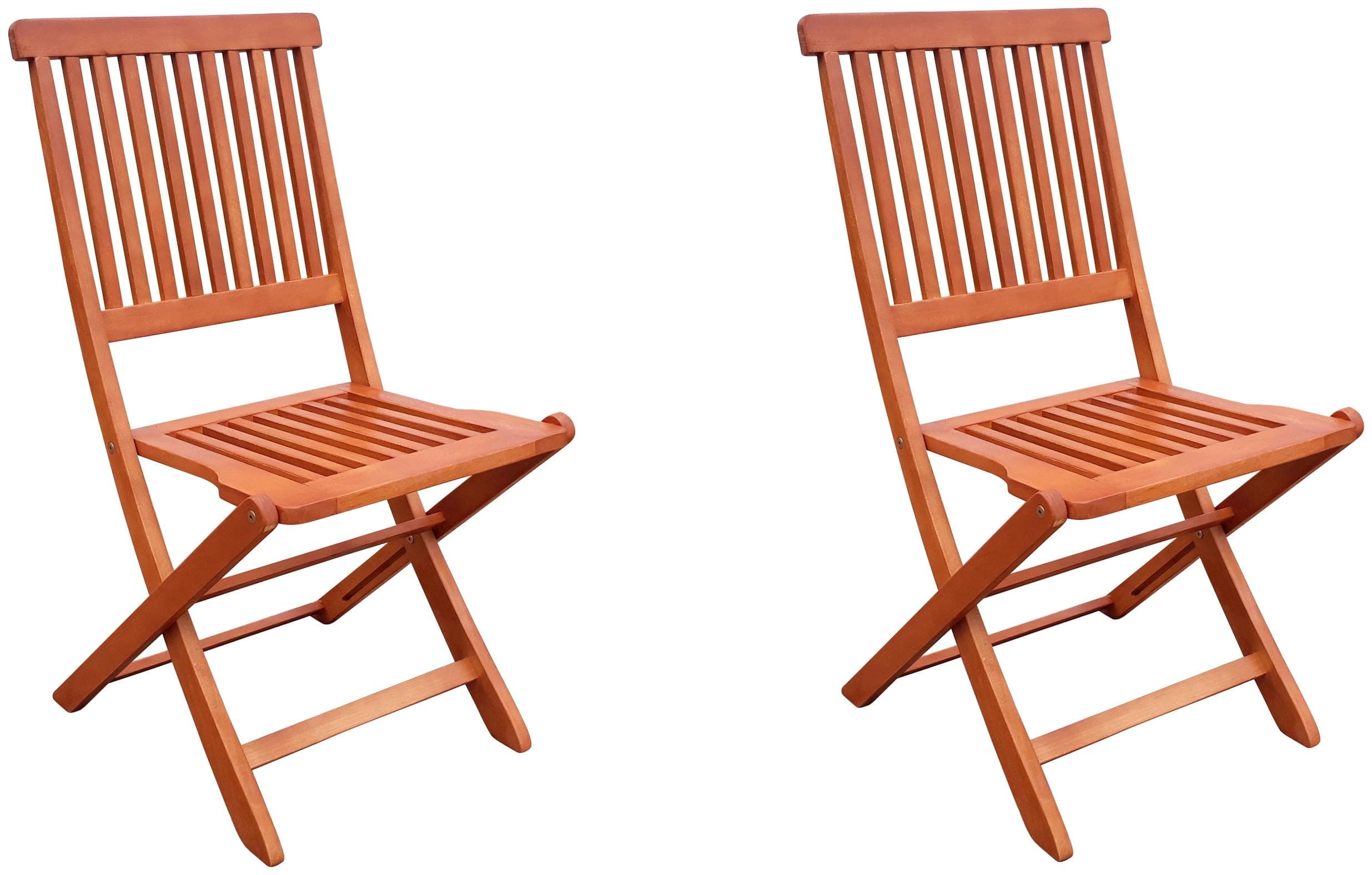 Stabiler Klappstuhl - Set aus 2 Stück