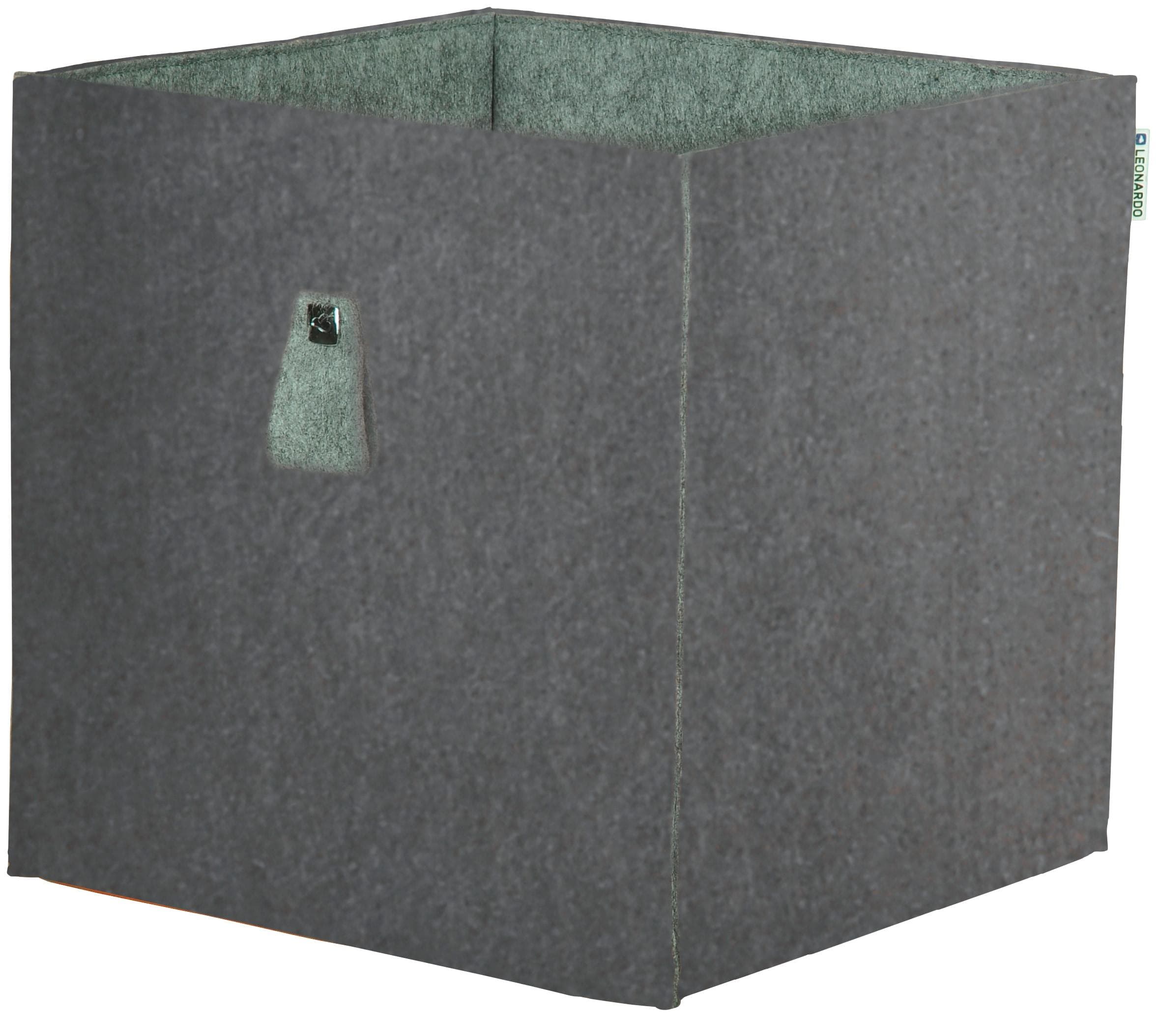 Phoenix Aufbewahrungsbox Atlanta: Faltbare Filzbox in Grau