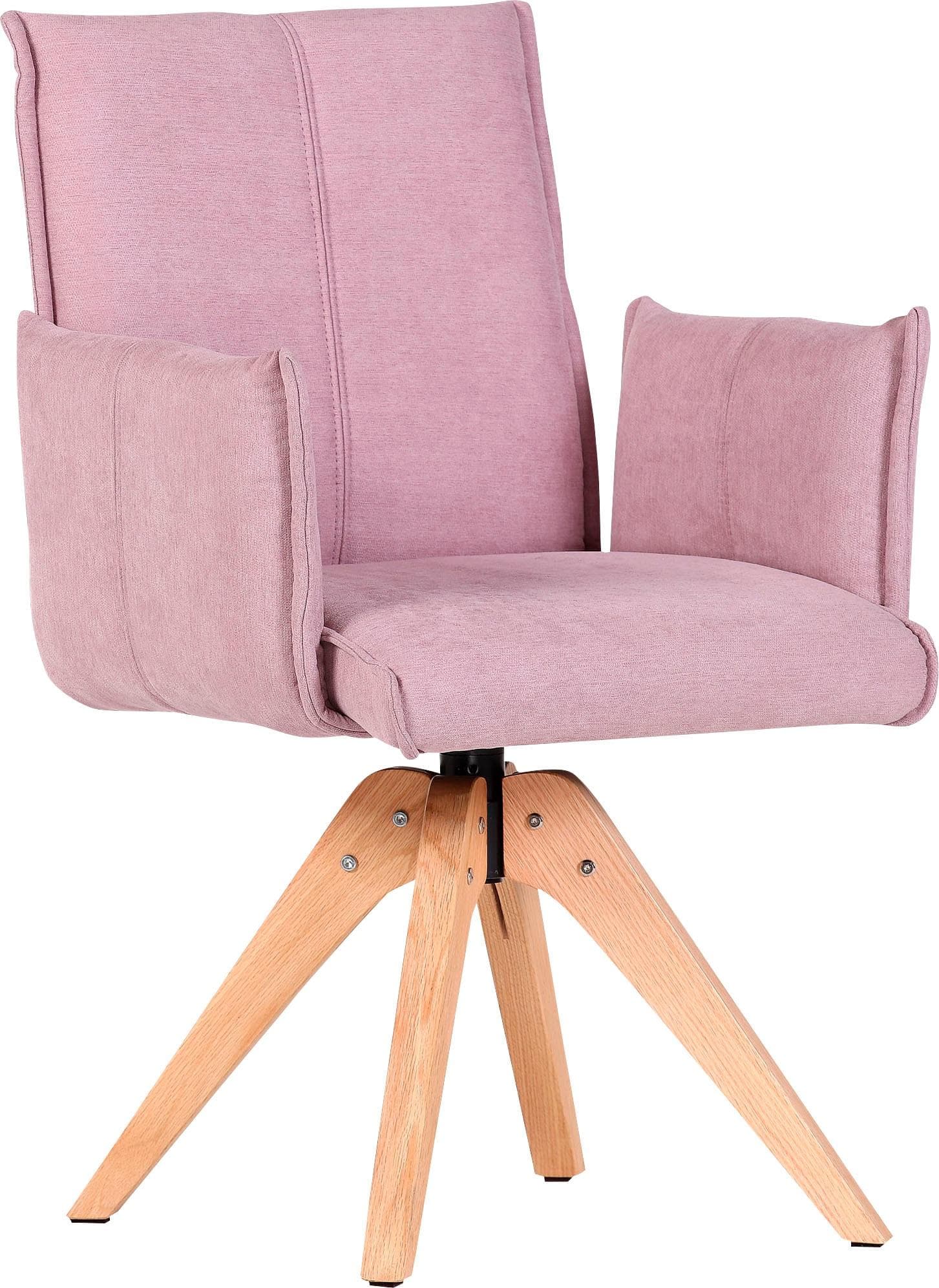 GUTMANN FACTORY Drehstuhl Lila Massivholz