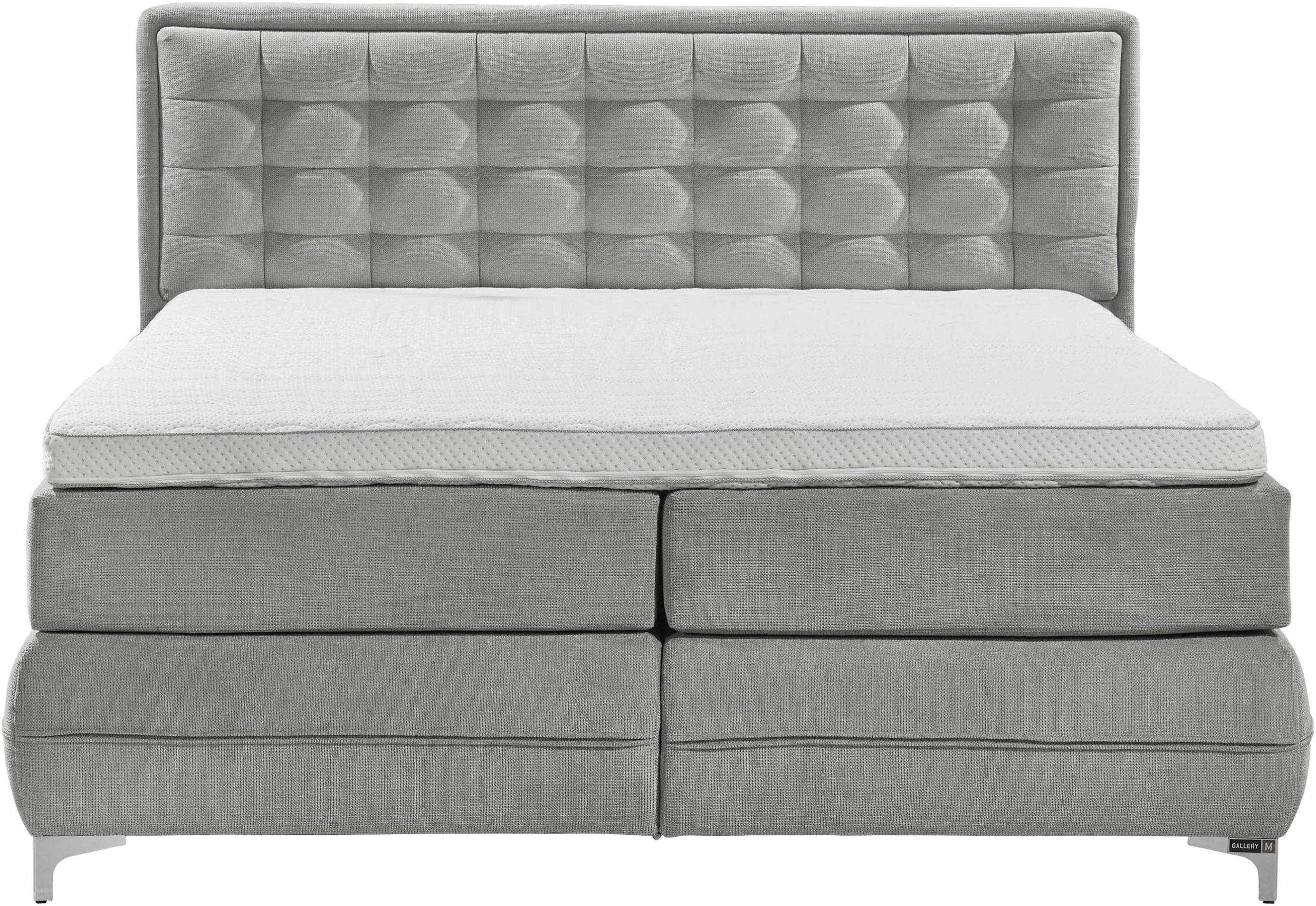 Boxspringbett Dubai Musterring Grau