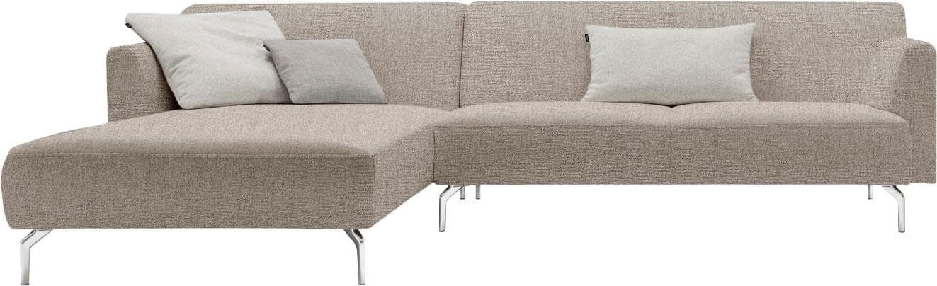 Creation BY ROLF BENZ Ecksofa CR.446 Designsofa Graubeige