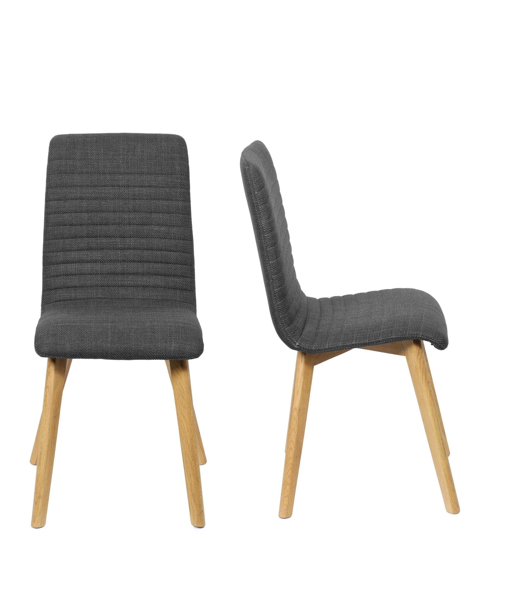 Essgruppe Arosa - 5-teiliges Set mit Polsterstühlen & U-Gestell Tisch