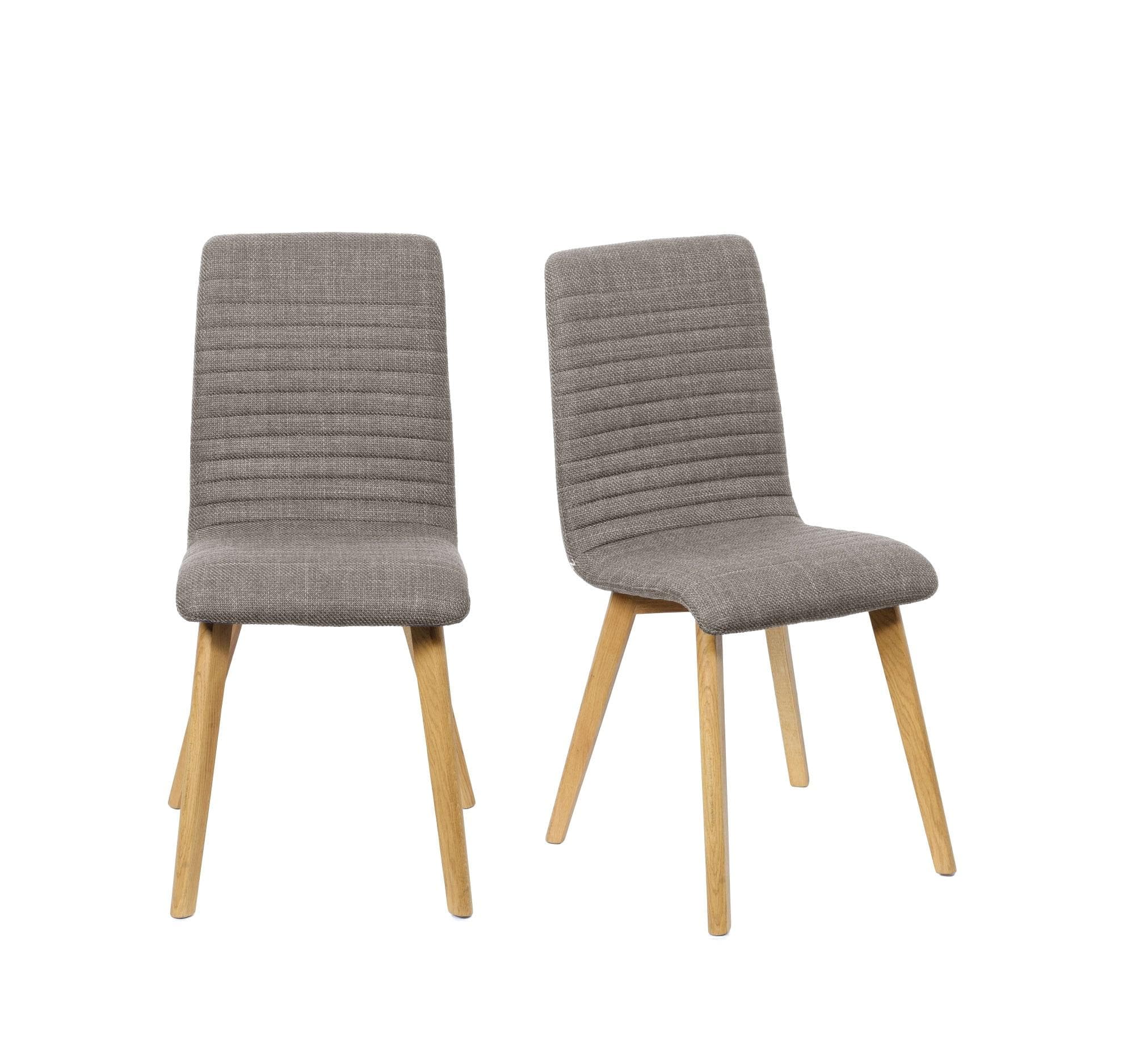 Essgruppe Arosa - 5-teiliges Set mit Polsterstühlen & U-Gestell Tisch