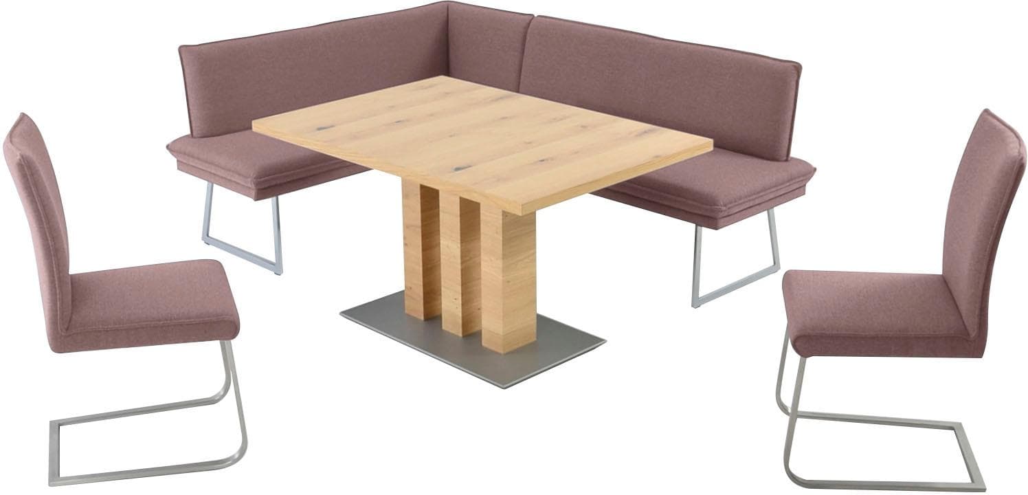 Essgruppe Santos III Rosa Wildeiche K+W Komfort & Wohnen