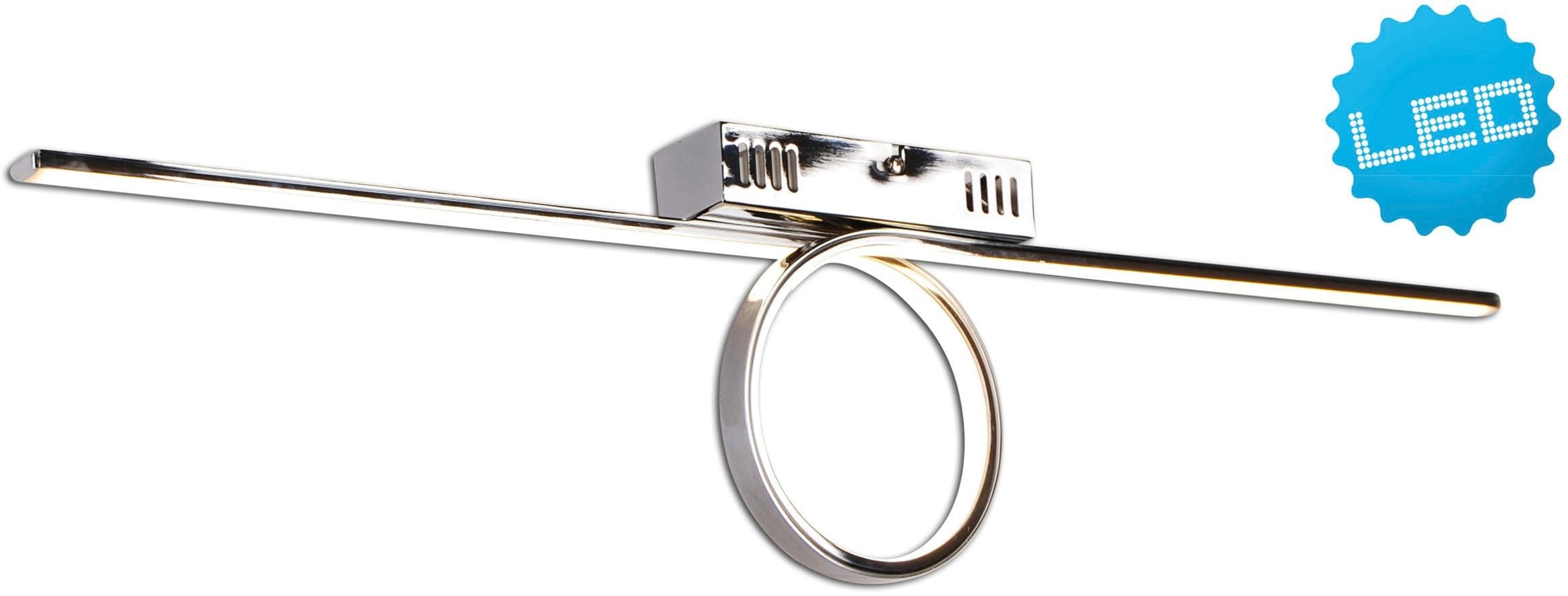 Näve LED Deckenleuchte Loop: Modernes Design, Warmweiß, Energiesparend