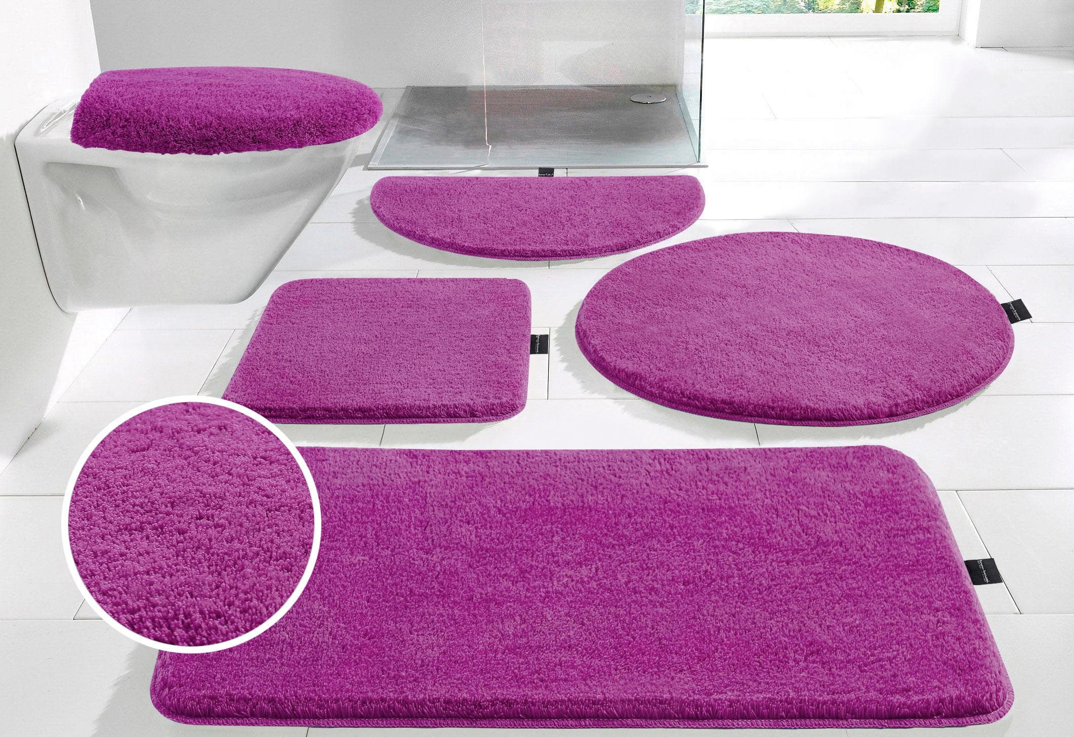 Bruno Banani Lana Badteppich Pink