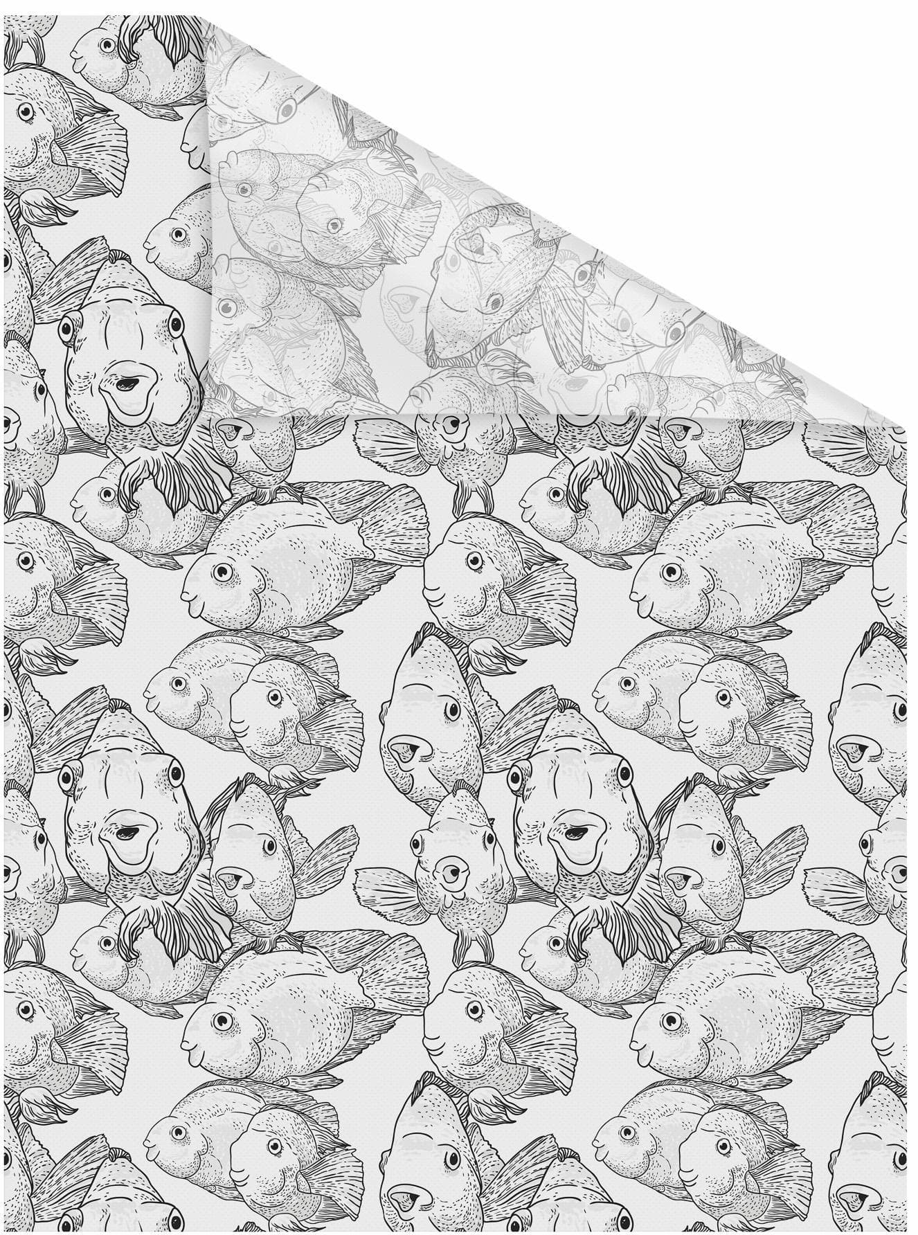 Fensterfolie LICHTBLICK ORIGINAL Fische Sichtschutz