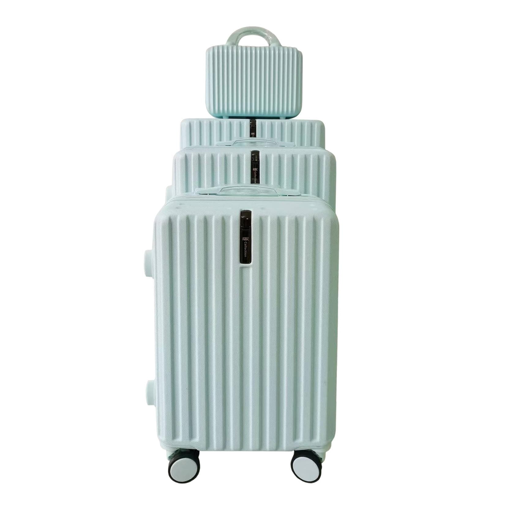 NTK-Collection Hartschalenkoffer-Set 4-tlg. Leandra Hellblau