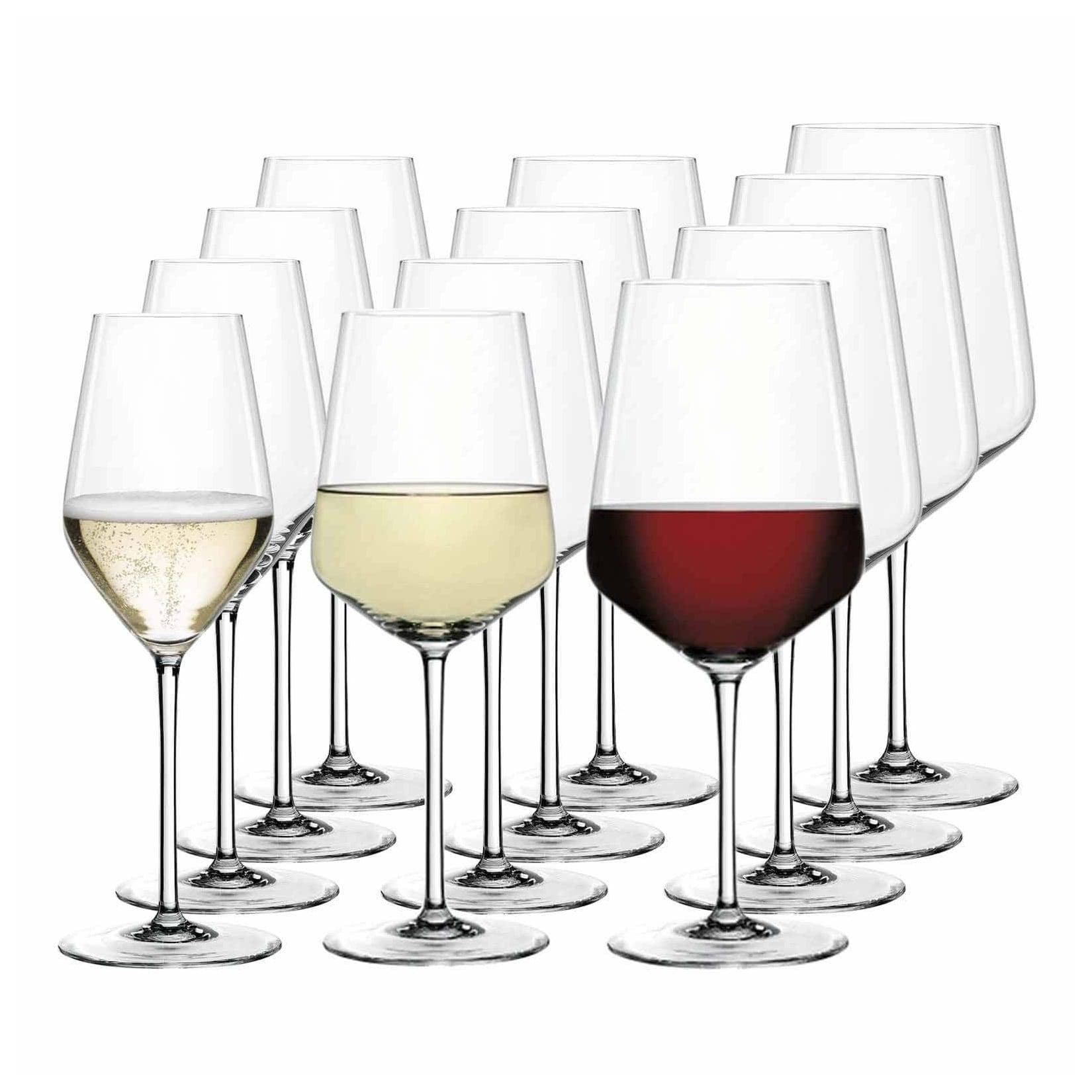 Spiegelau Wein- und Sektgläser-Set Style 12-teilig Transparent