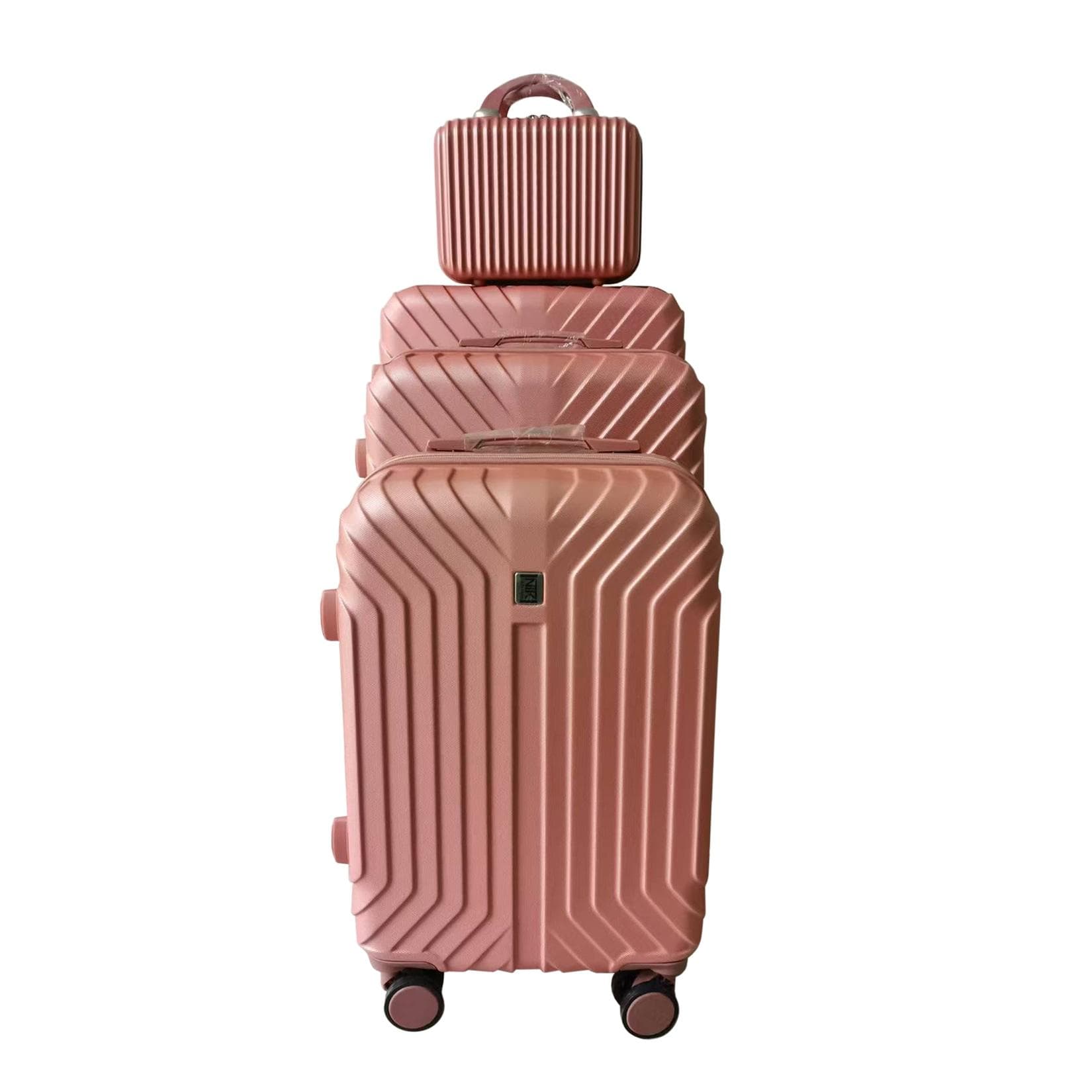 NTK-Collection Hartschalenkoffer Set 4-tlg. Rosegold