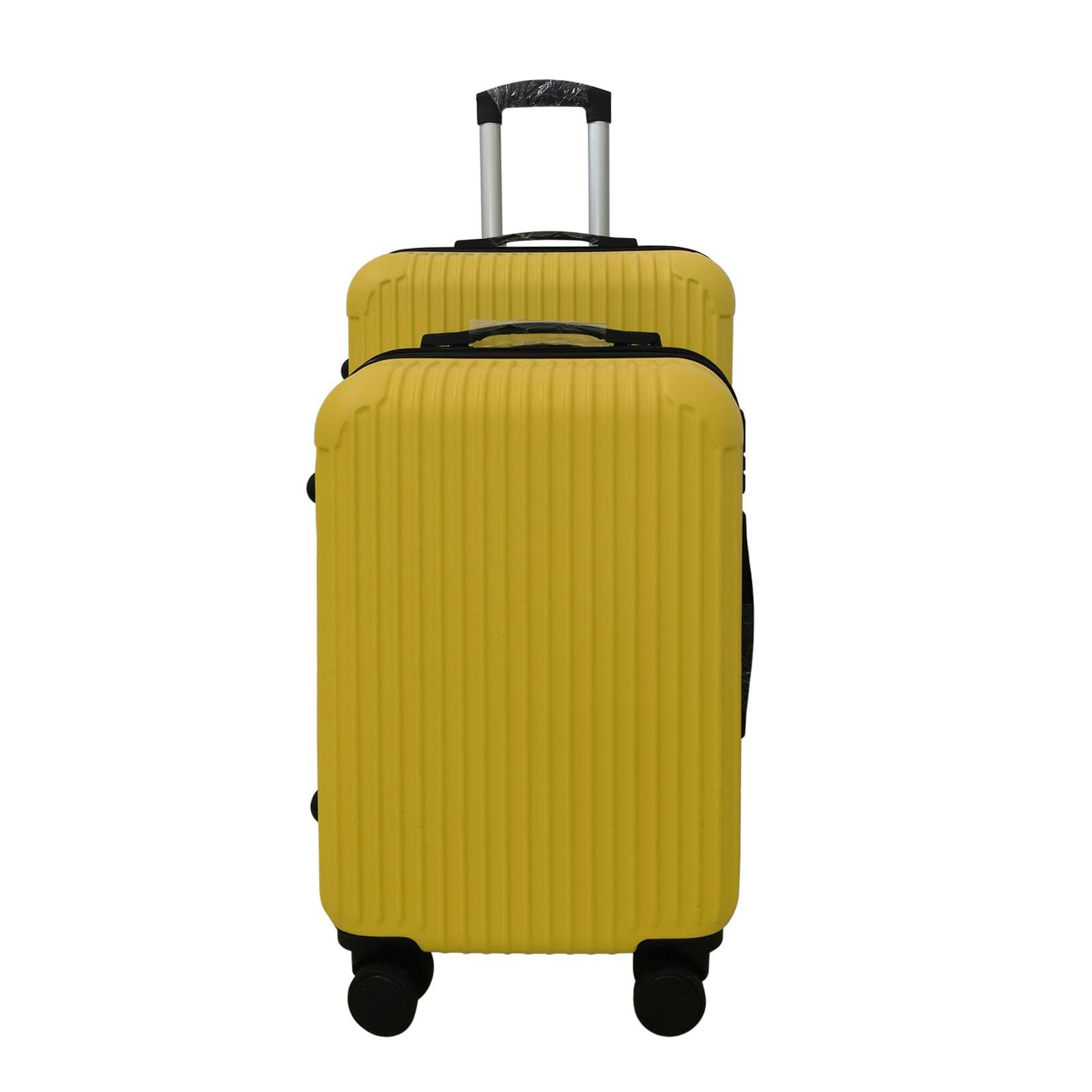 NTK Hartschalenkoffer 2er-Set Frenzi Gelb Robust ABS