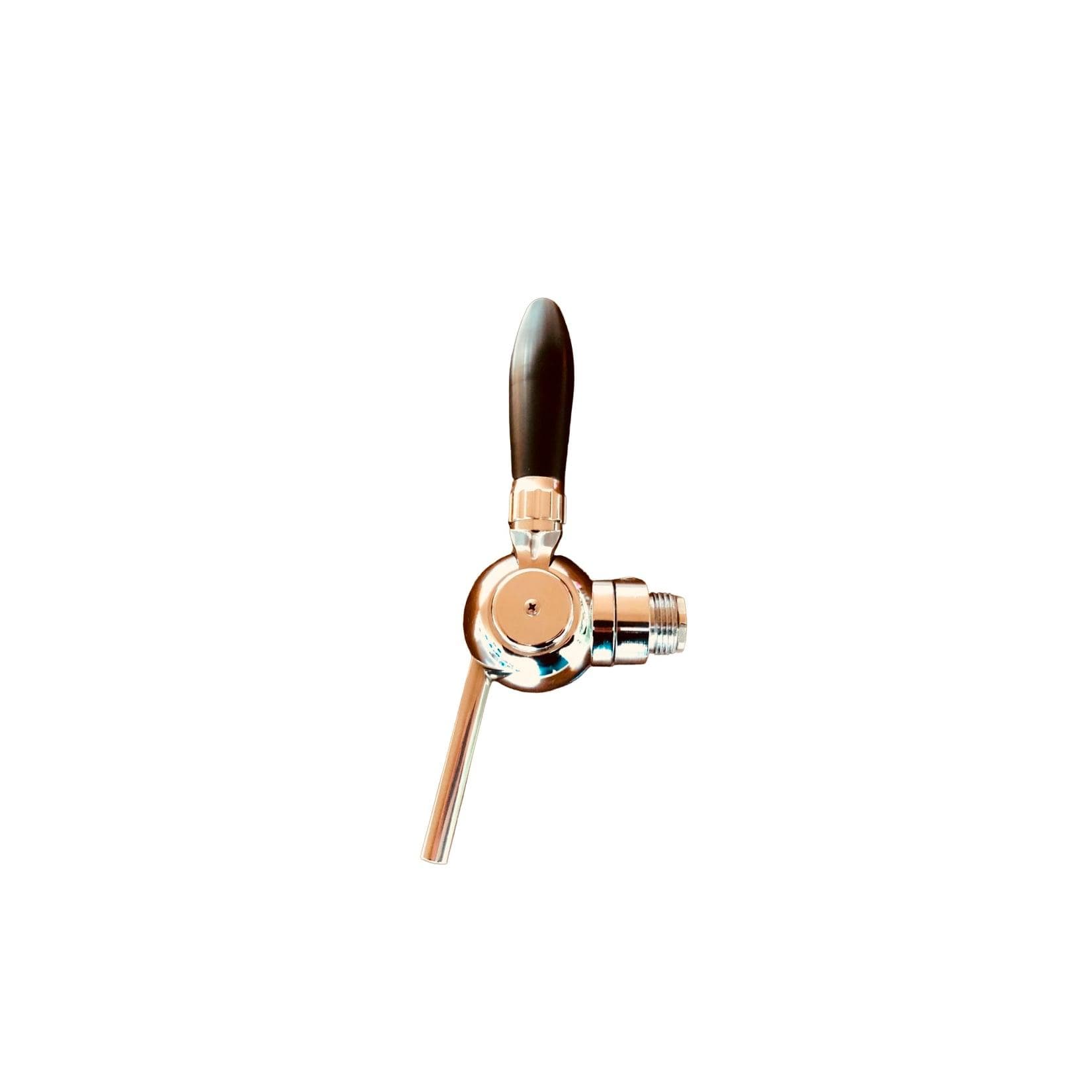 Bierzapfhahn Cosmo verchromt mit Stahlanschluss 5/8" - 1/2"