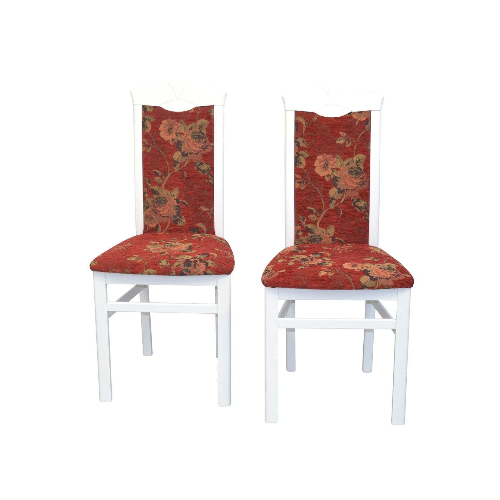 möbel direkt online 4-Fuß-Polsterstuhl 2Stühle Buche Polyester Blumen