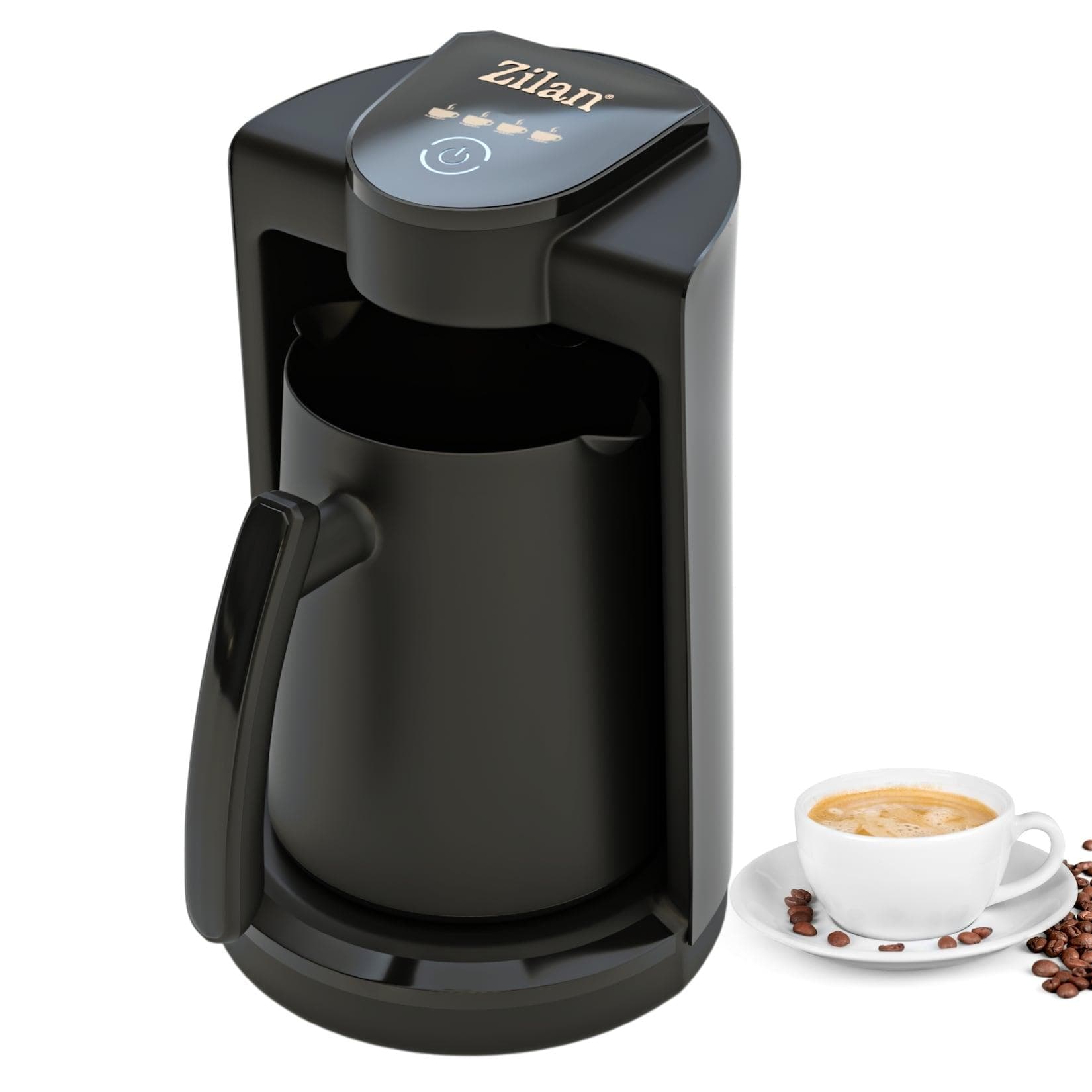 Zilan Mokkakocher 1-4 Tassen Kompakte Kaffeemaschine