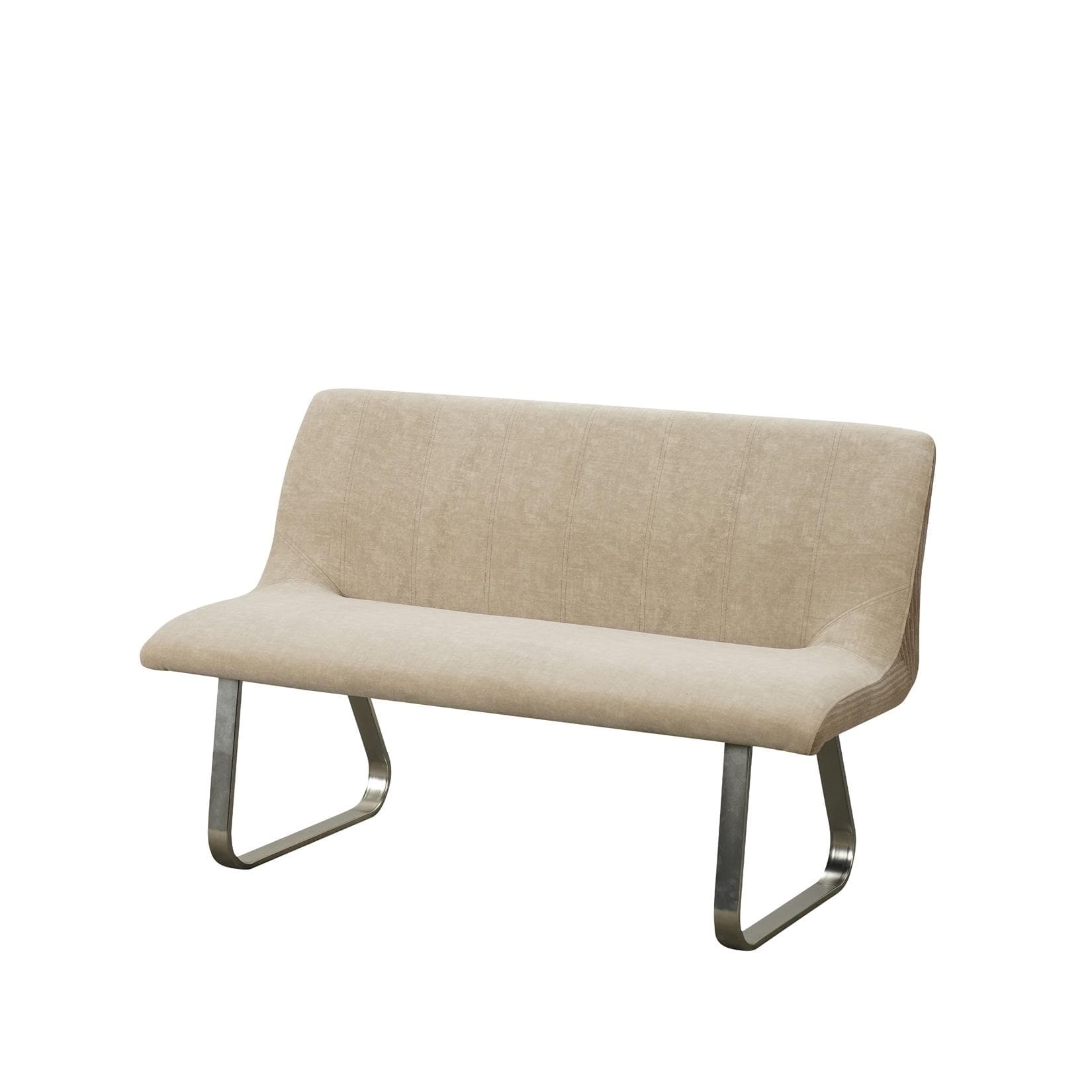 HTI-Living Bank 3-Sitzer Taupe Emrys Cordbezug Webstoff