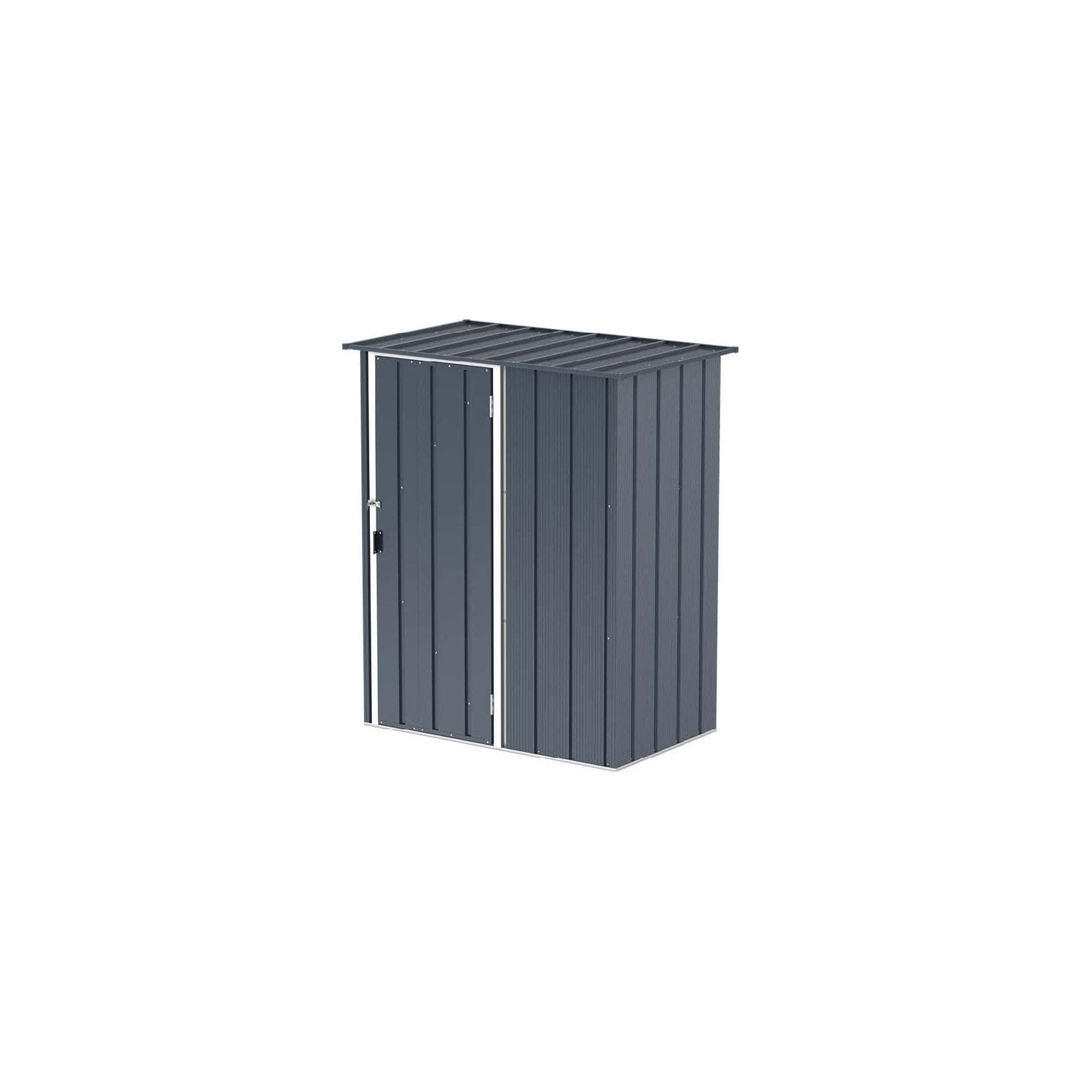 Duramax Metall Gartenhaus 148x88 Geräteschuppen Schiebetür