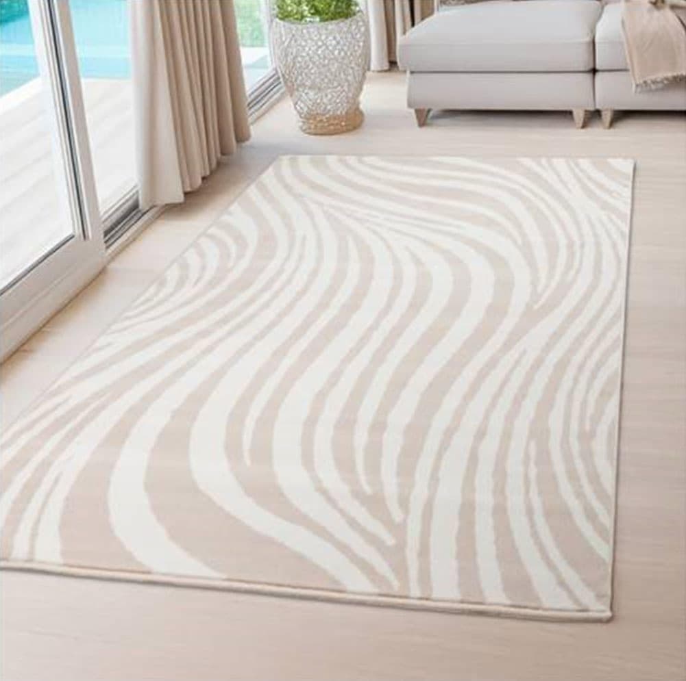 Teppich in 3D-Optik mit Scandi-Look und Orient-Design