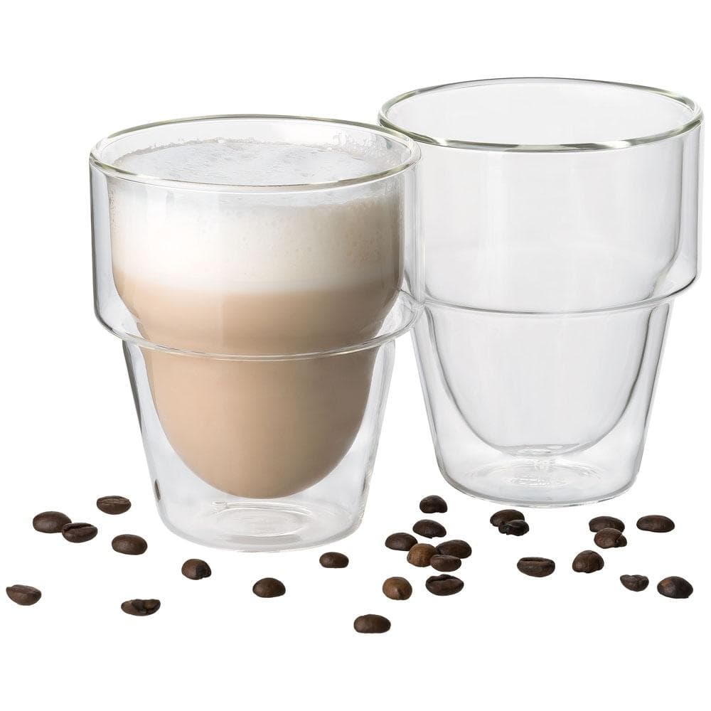 Mulex Latte-Macchiato-Glas Doppelwandig Borosilikatglas