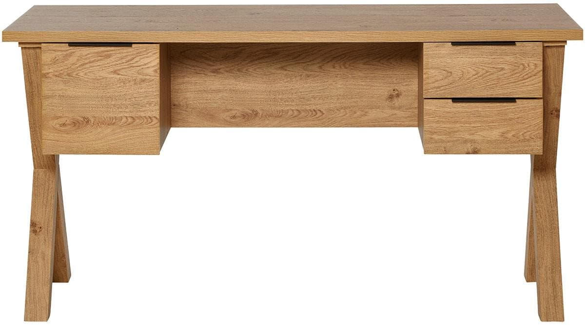 Schreibtisch JAHNKE X-CLUB D 15 Montana Eiche