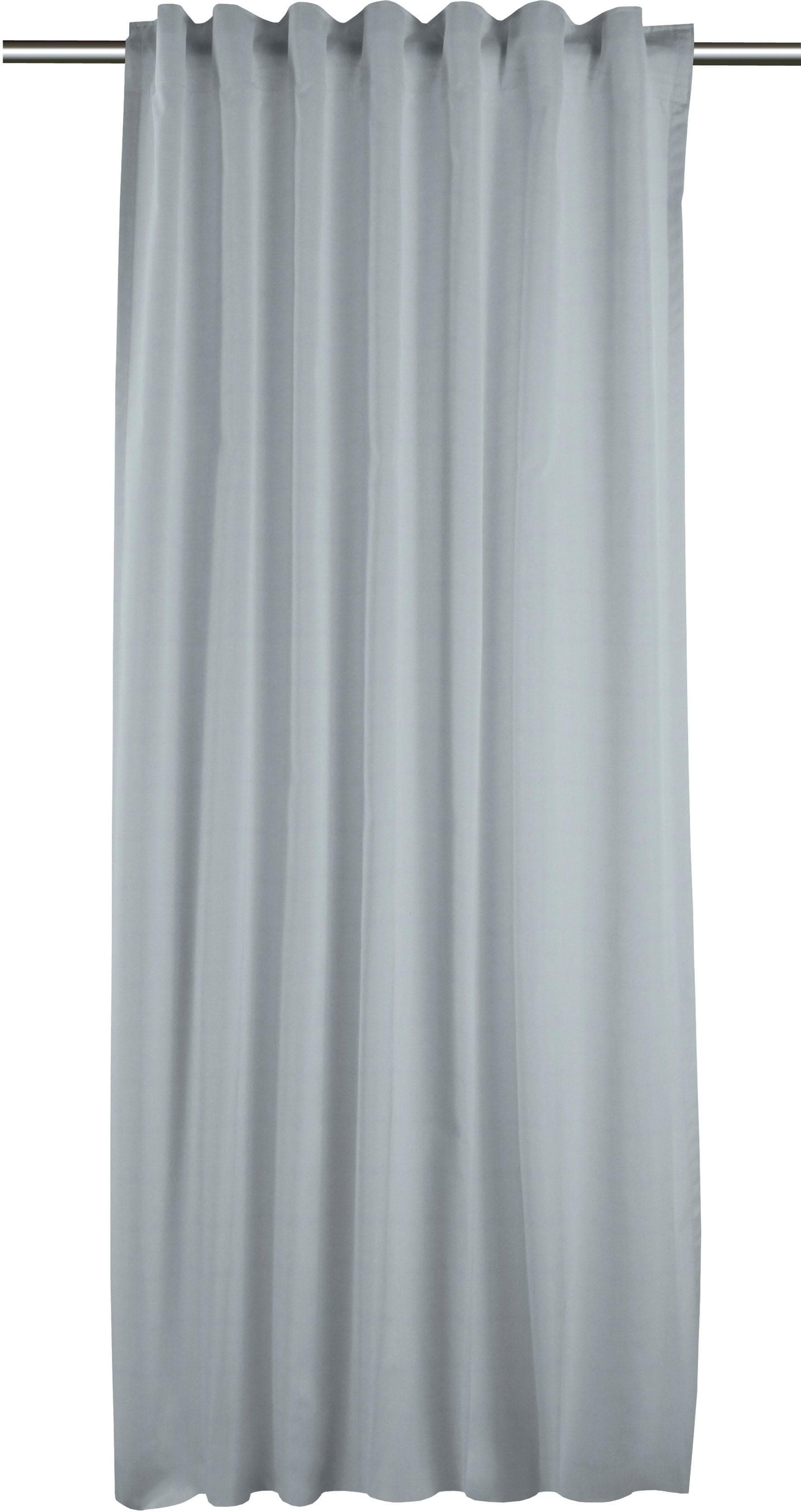 APELT ALFA Gardine Grau Blackout Polyacryl Polyester