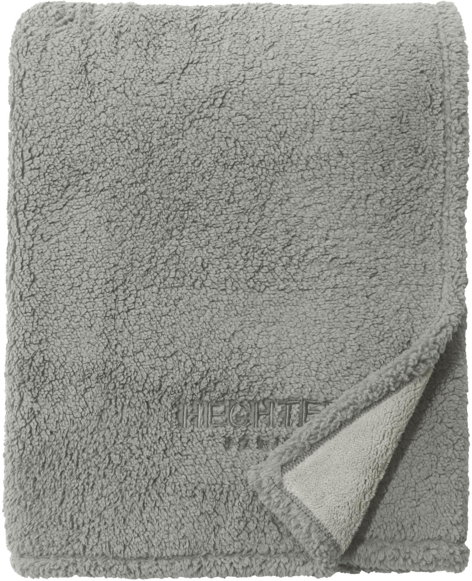 Wohndecke Sherpa Sturmgrau 150x200 cm