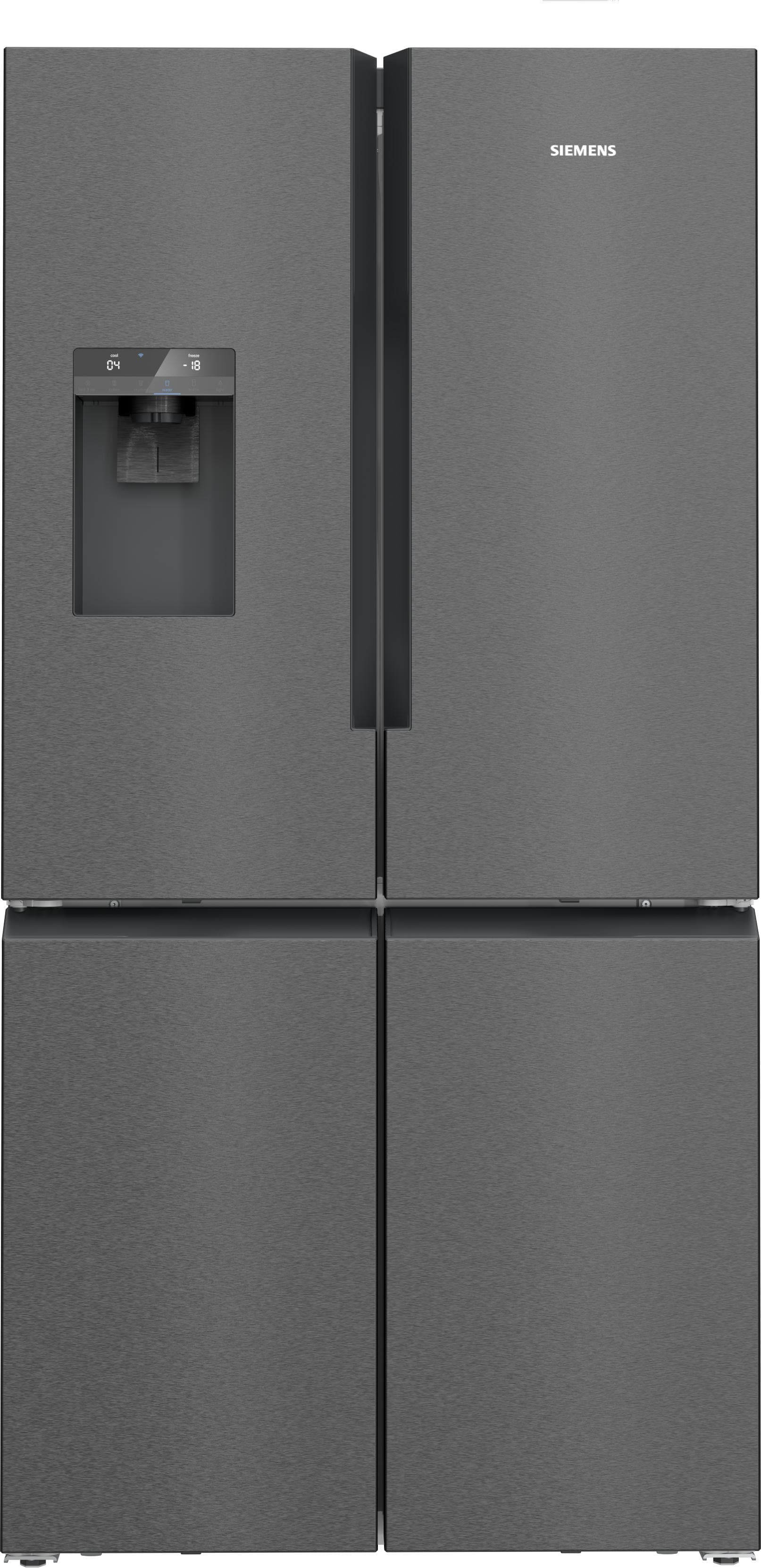 Siemens Multi Door KF96DPXEA Kühlschrank Silber