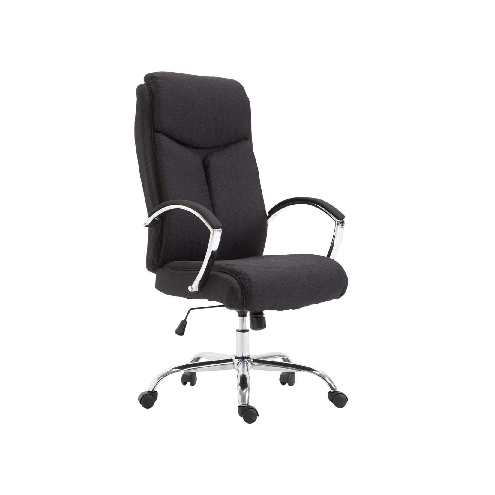 CLP Schreibtischstuhl Vaud Stoff - Höhenverstellbar & Drehbar