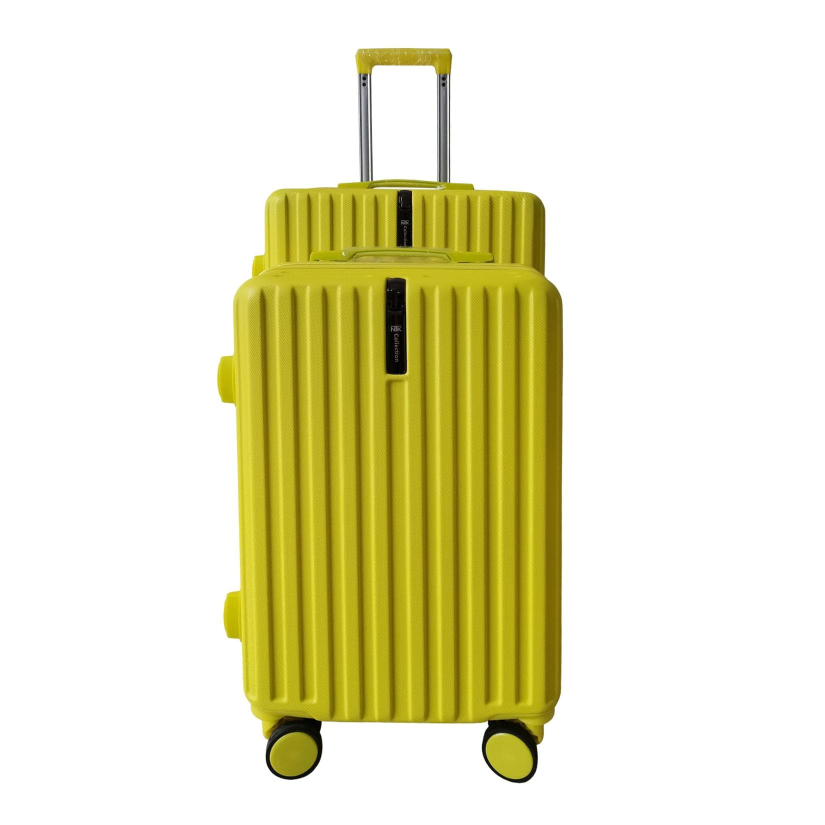 NTK-Collection Hartschalenkoffer 2er-Set Leandra Gelb ABS