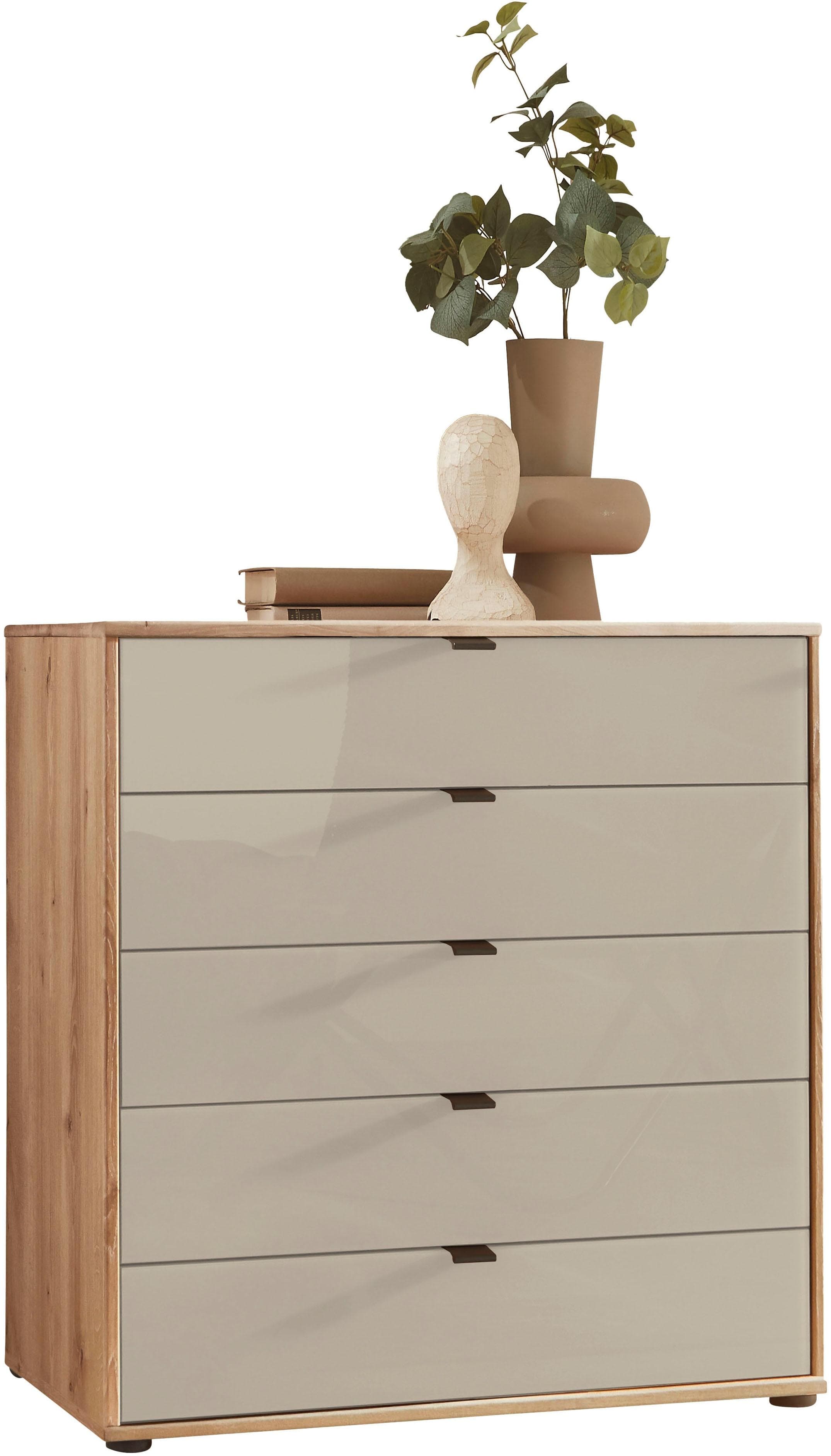 Schubkastenkommode WIEMANN Cardiff Sideboard Wäscheschrank Bianco-Eiche