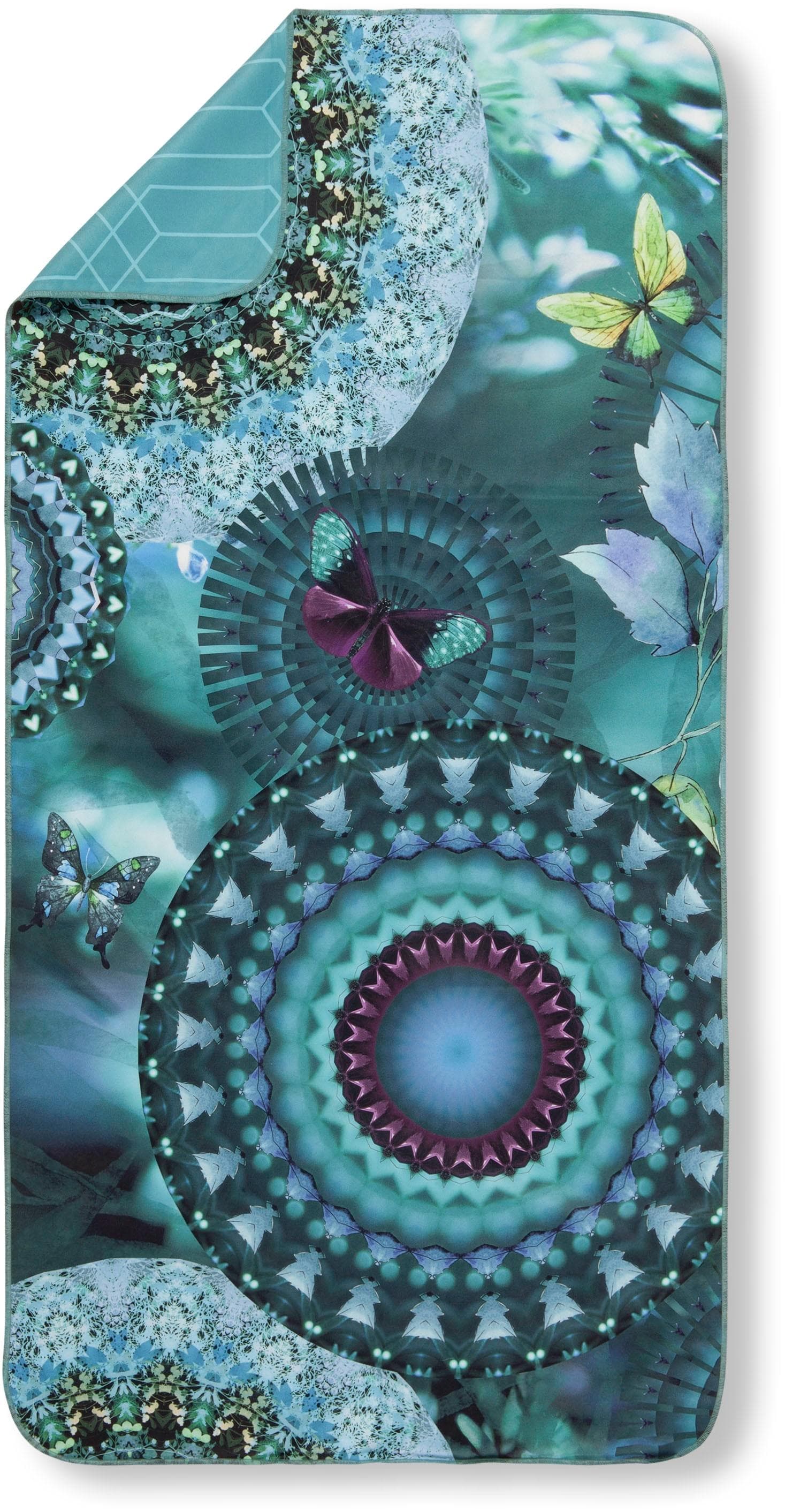 HIP Reisehandtuch Luciano Mikrofaser Blau