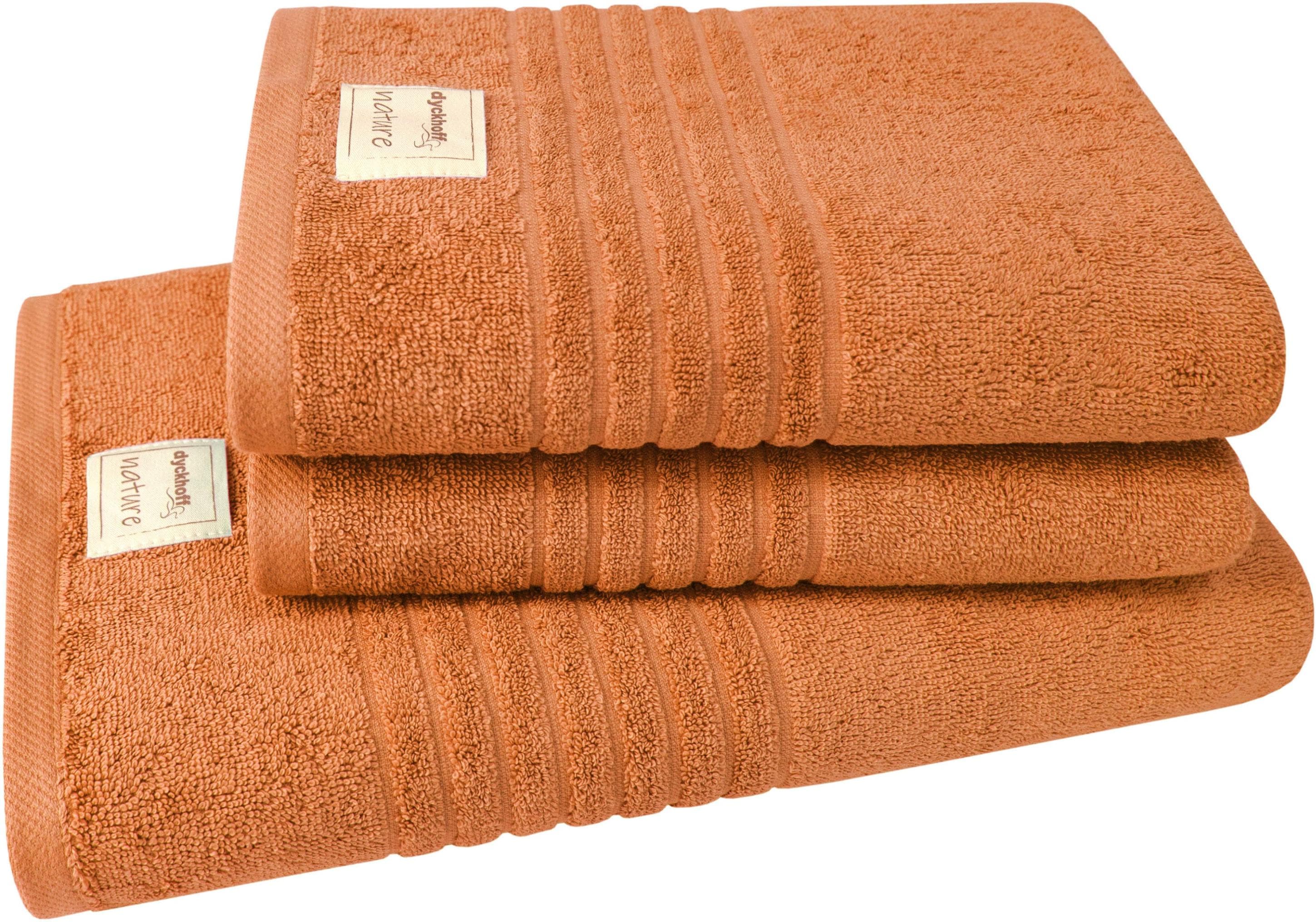 Dyckhoff Handtuch Set Nature: Bio-Baumwolle, Nachhaltig & Zeitloses Design
