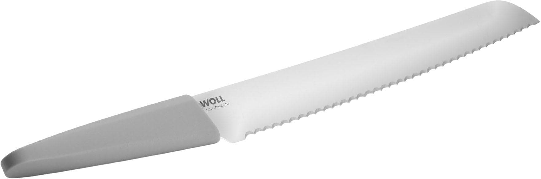Brotmesser WOLL "Cutting Edge" Grau Kochmesser