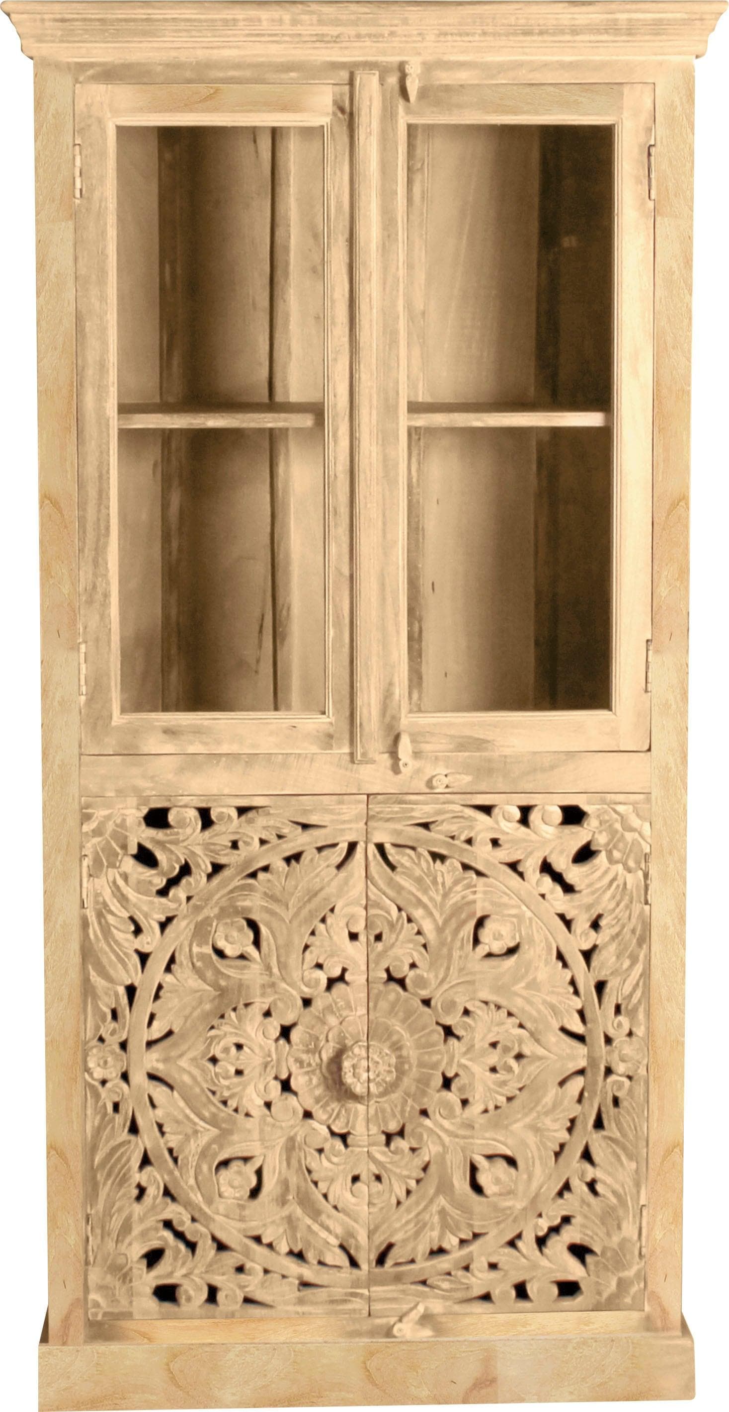 Lackierte Vitrinenschrank