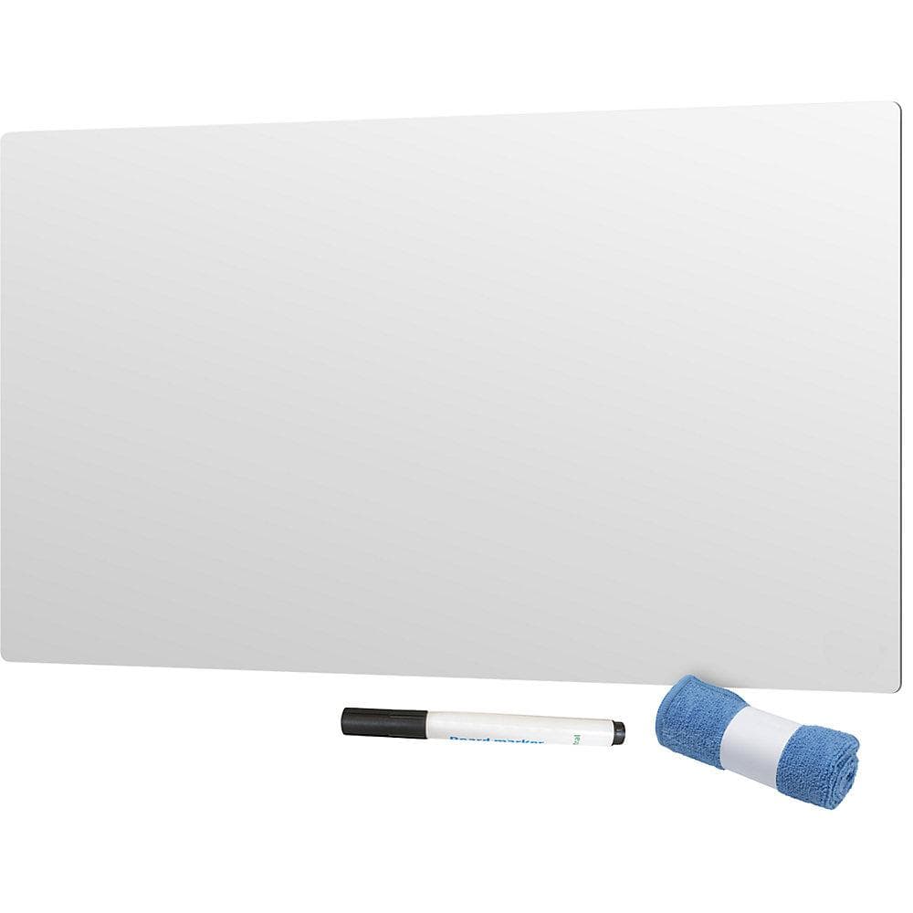 SMIT VISUAL Whiteboard rahmenlos Stahl emailliert weiß