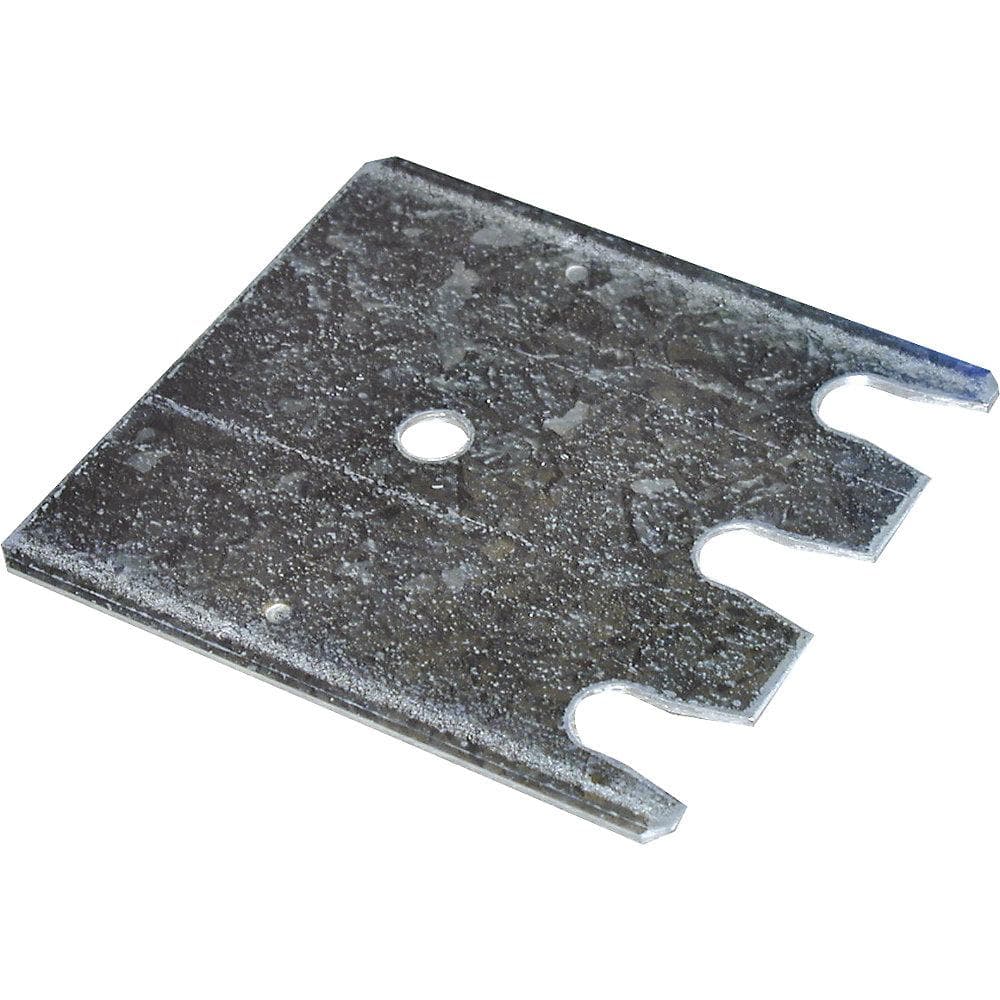 SCHULTE Unterlegblech für Fußplatten verzinkt Serie S610 S625