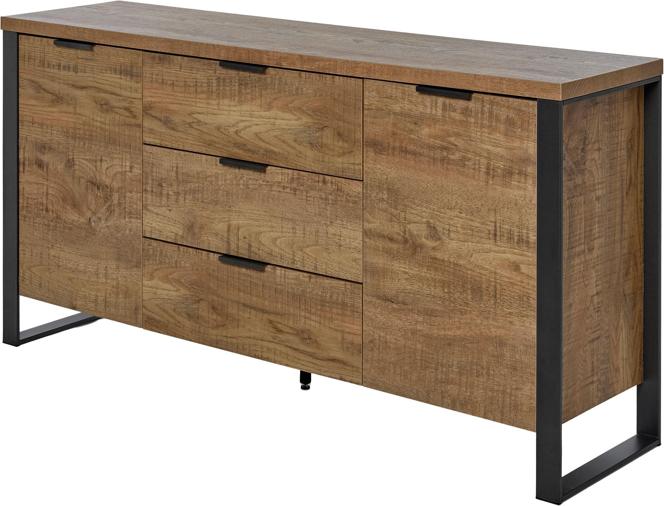 JAHNKE LOOP SB 150 Sideboard Mango Schwarz