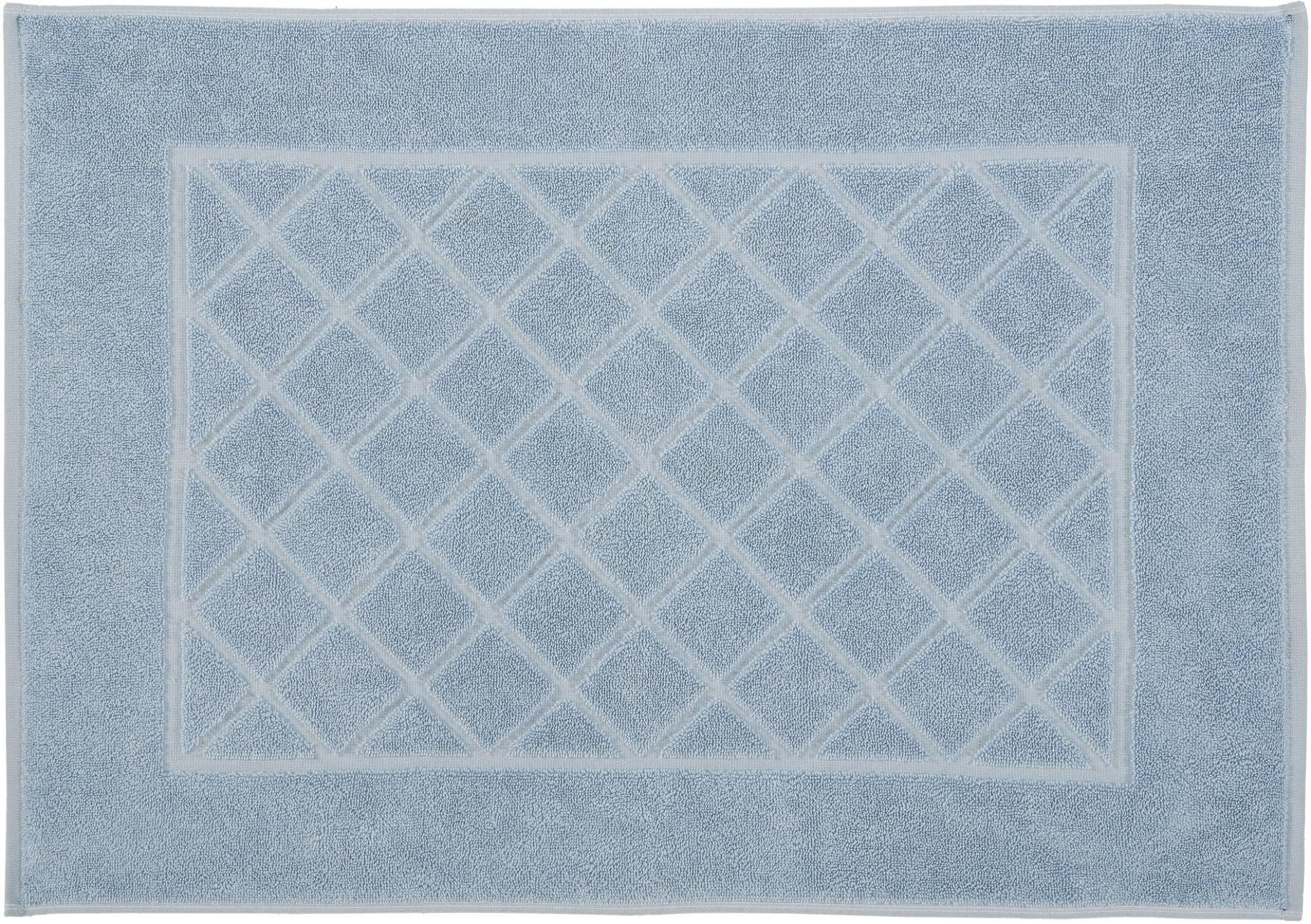Kleine Wolke Badematte Bridge Uni Blau Frottee