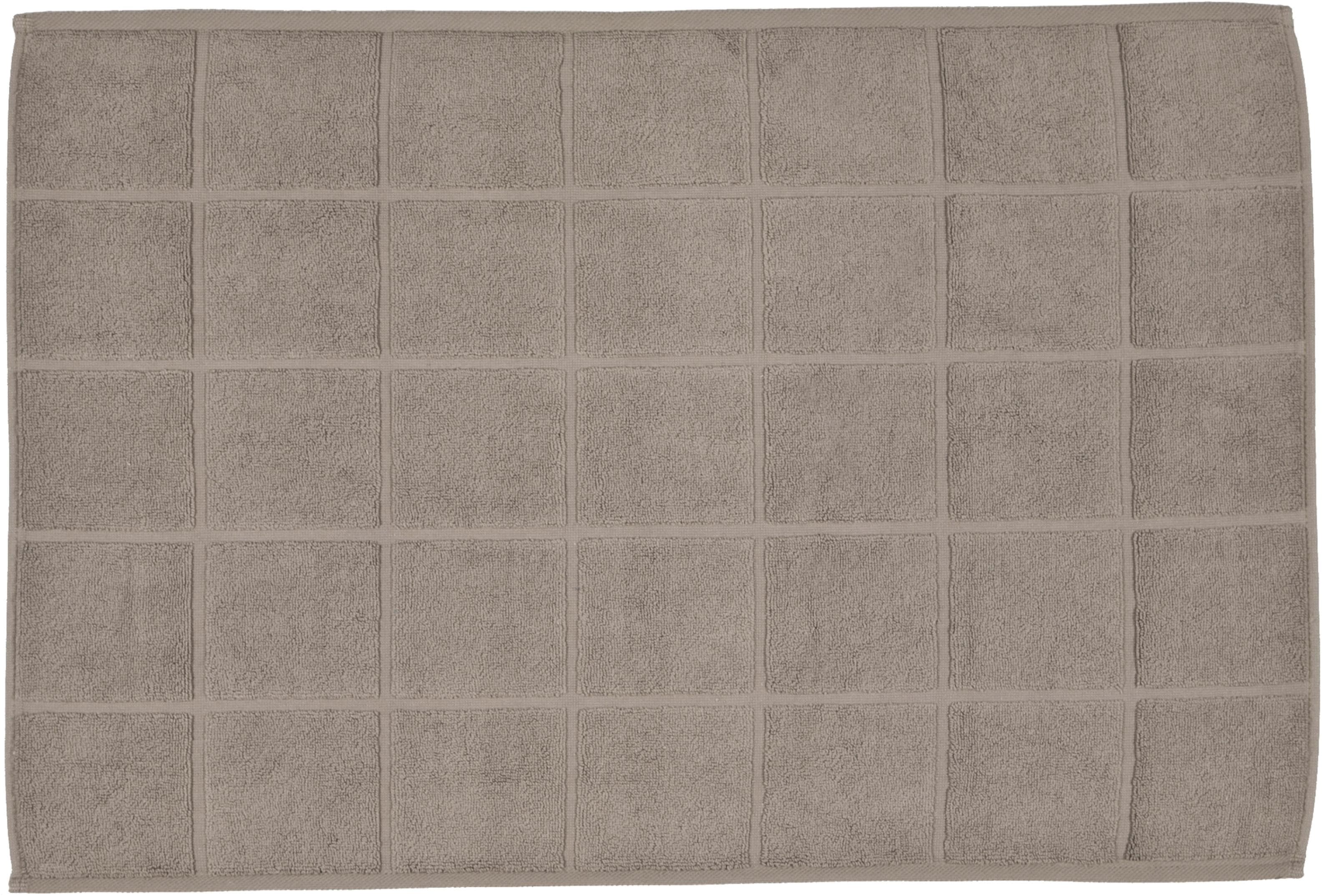 Hotelmatte ROSS Unifond Braun 100% Baumwolle Badematte
