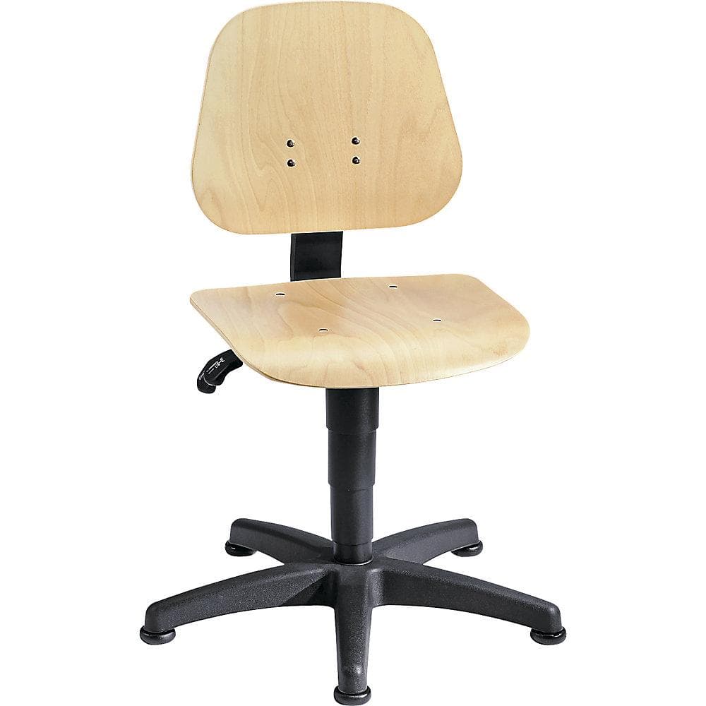 bimos Arbeitsdrehstuhl Unitec Holz Sitzhöhe 440-620 mm
