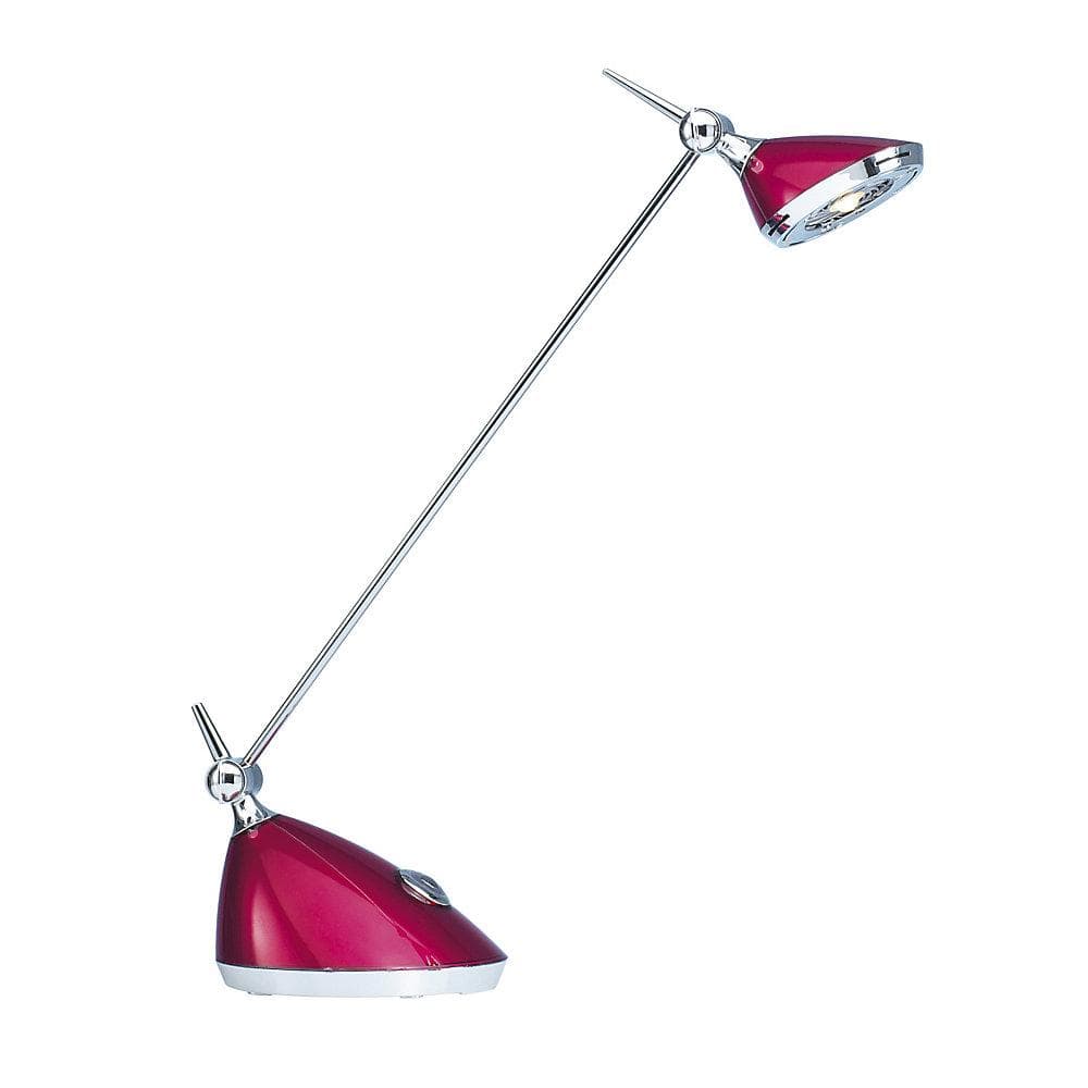 Hansa LED-Tischleuchte RIO Dimmbar Himbeer Modern