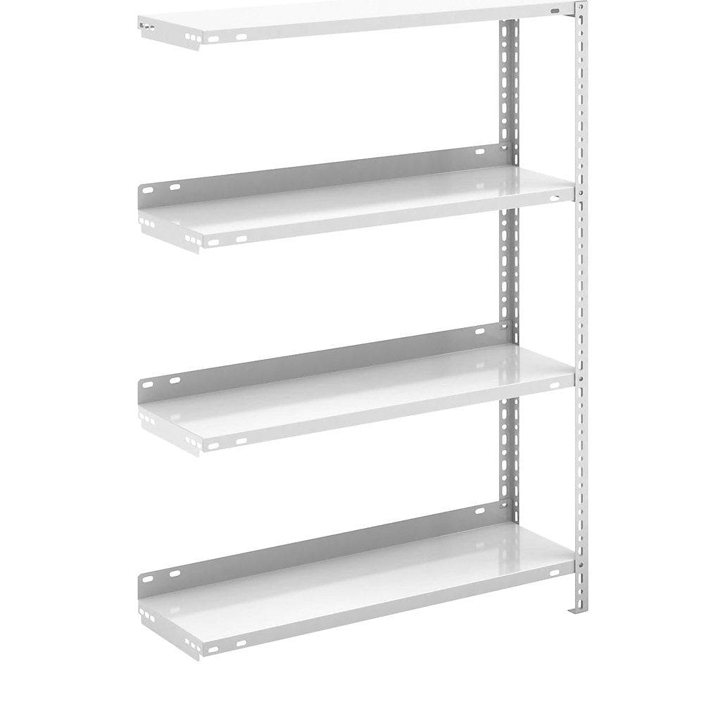 hofe Akten-Schraubregal lichtgrau RAL 7035 Anbauregal