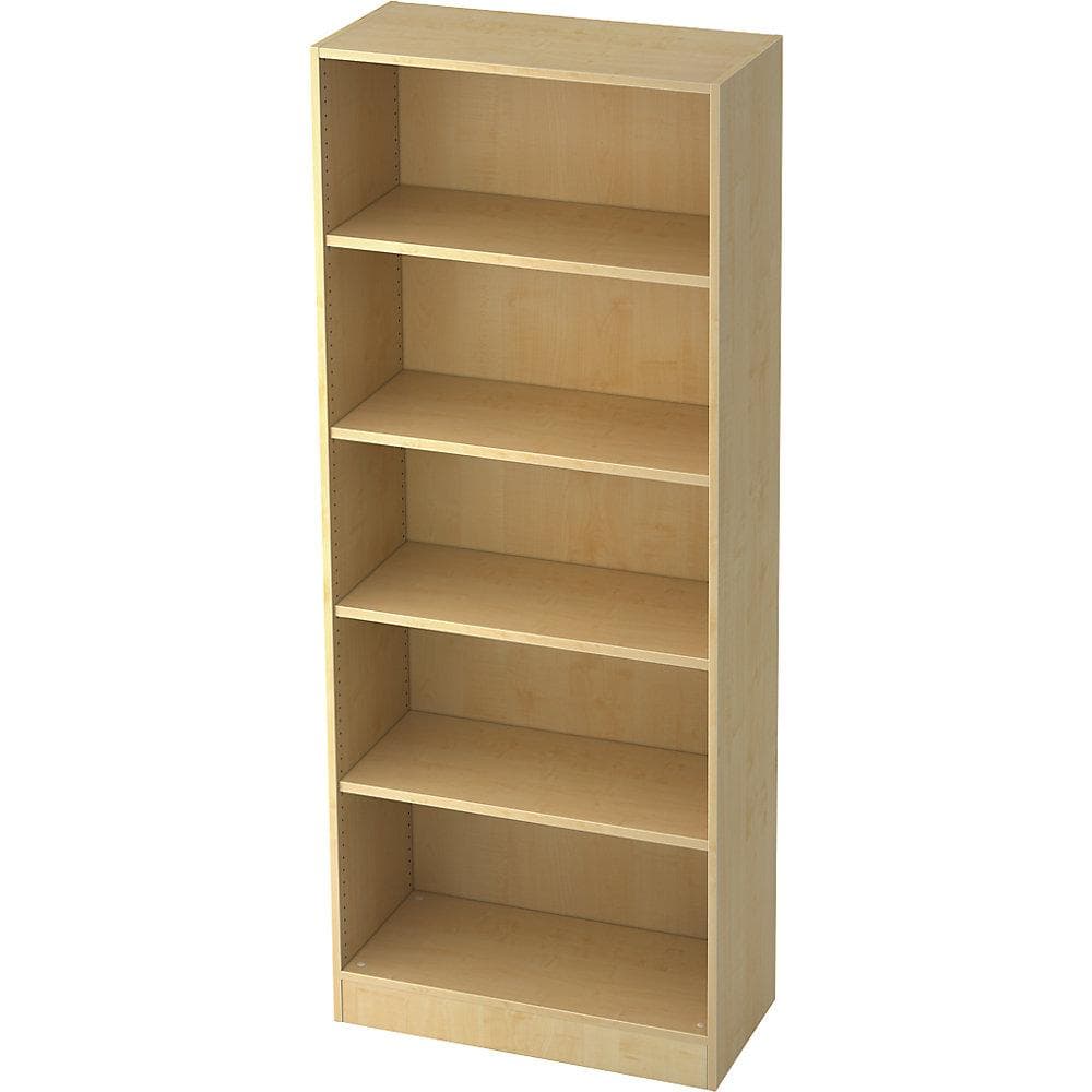 Kaiserkraft Büroregal Ahorn 4 Fächer 2004 mm