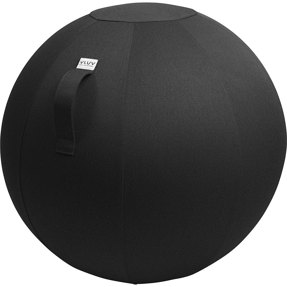 Kaiserkraft VLUV LEIV Sitzball Schwarz Canvas-Optik