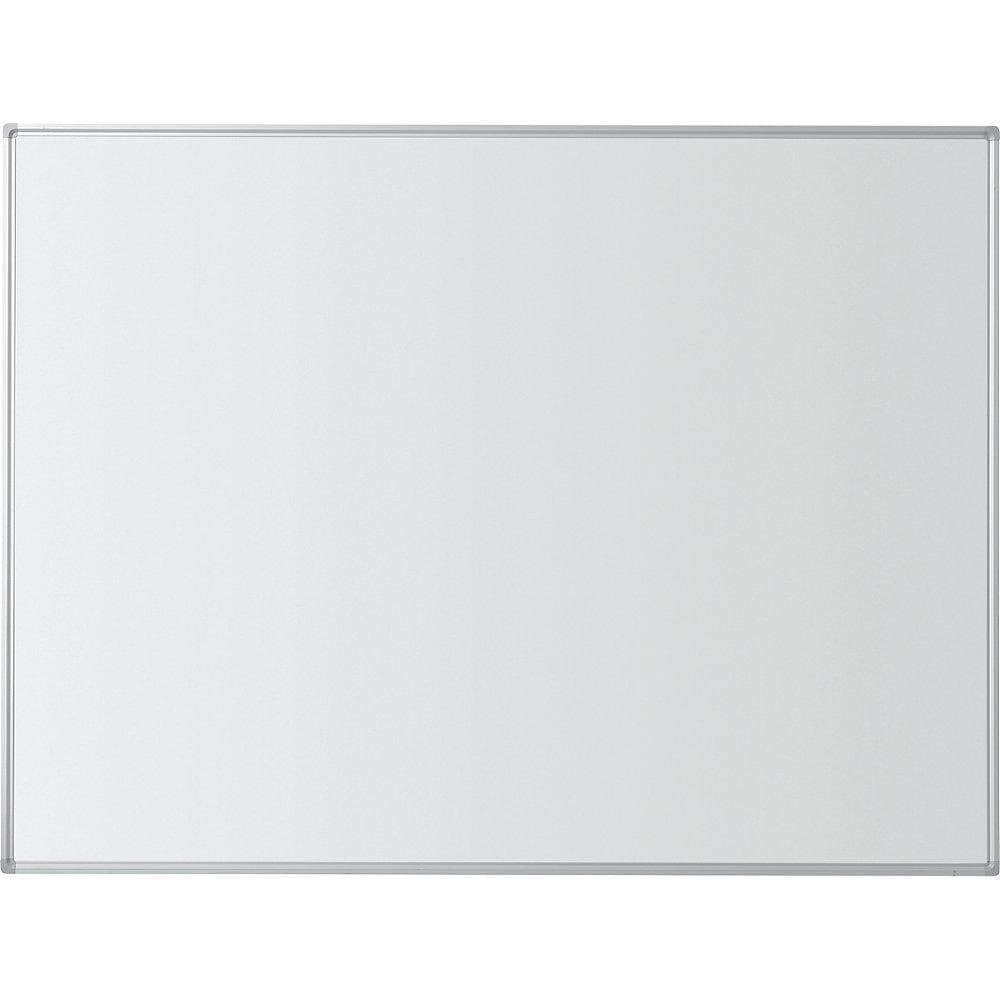 eurokraft Whiteboard Stahlblech Weiß Silber 1500x1000mm