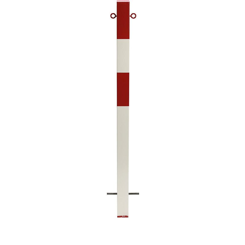 Moravia MORION Sperrpfosten 70x70 cm rot-weiß mit Ösen